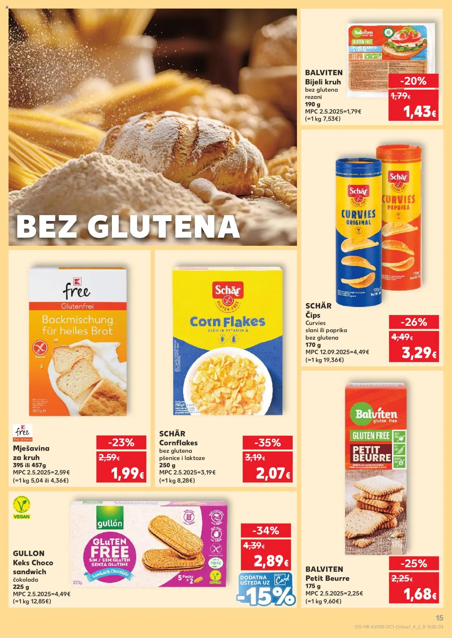 Kaufland HR akciós ujság - amely érvényes a következő dátumtól: 18.02.2026 | Oldal: 15 | Termékek: Vegán