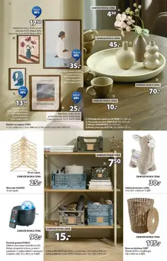 Pogląd oferty "JYSK Gazetka" - ważna od 22.10.2025 | Strona: 8 | Produkty: Wieszaki, Kosz, Wazon, Ramka
