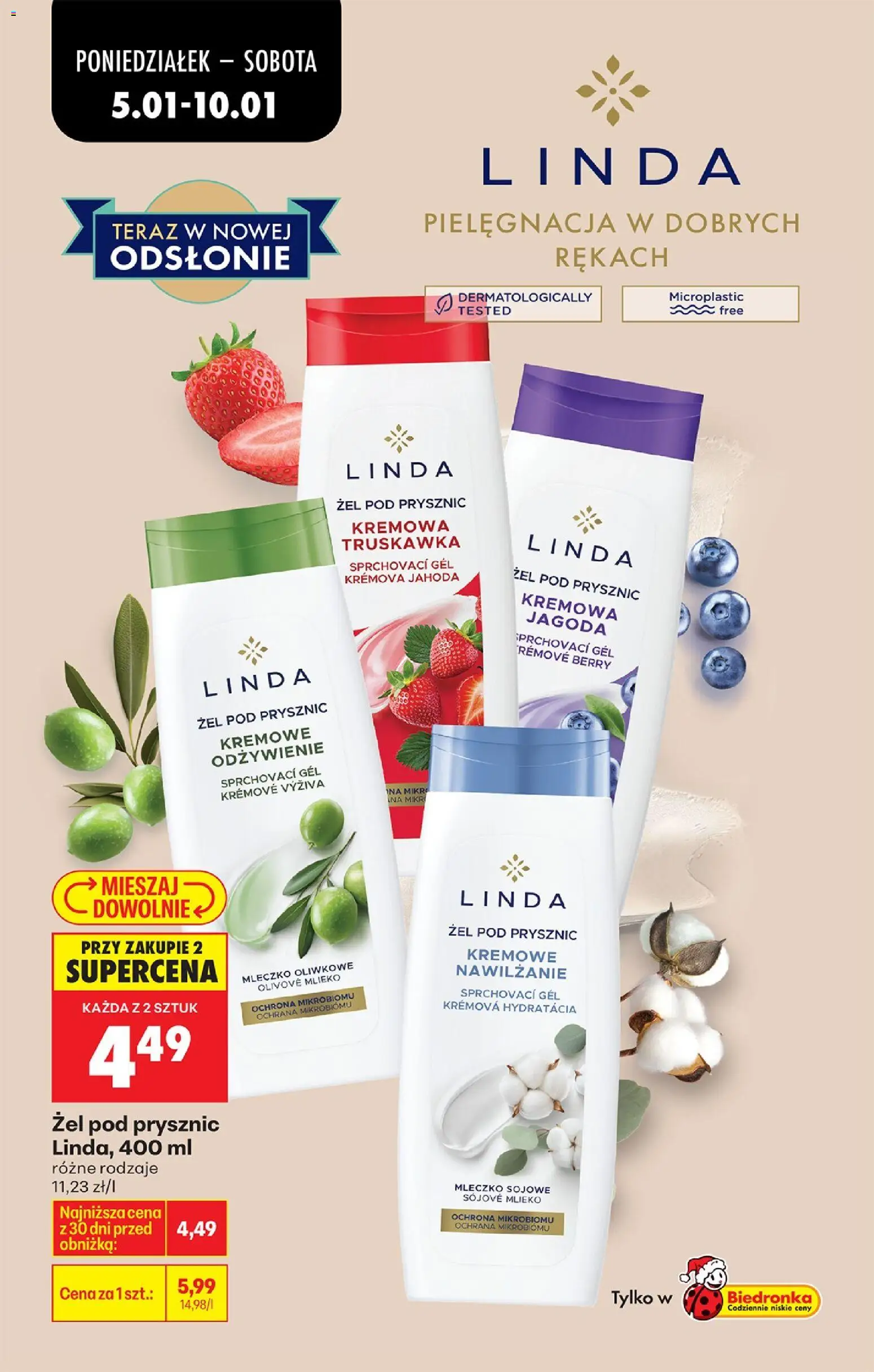 Biedronka gazetka od 05.01.2026 | Strona: 78 | Produkty: Prysznic, Żel pod prysznic