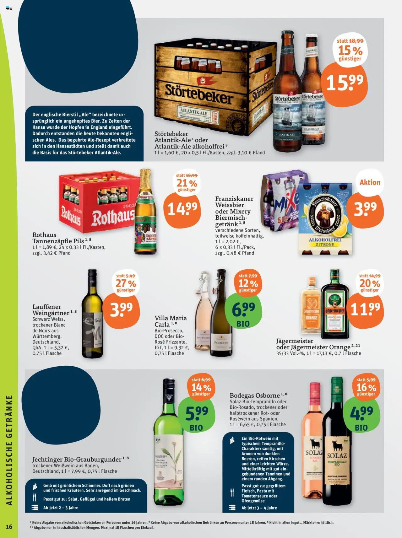 Tegut Bayern - gültig ab dem 07.08.2025 | Seite: 18 | Produkte: Weißwein, Weißbier, Duft, Mixery