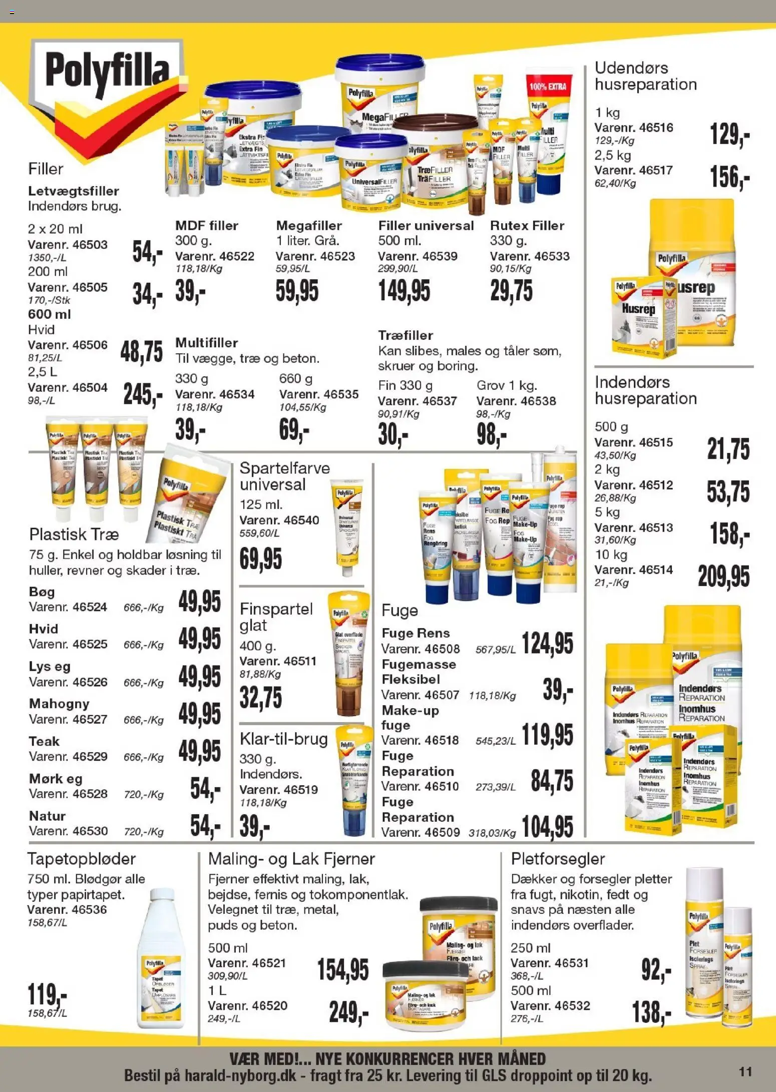 Harald Nyborg tilbudsavis – gyldig fra 02.04.2026 | Side: 11 | Produkter: Makeup, Maling