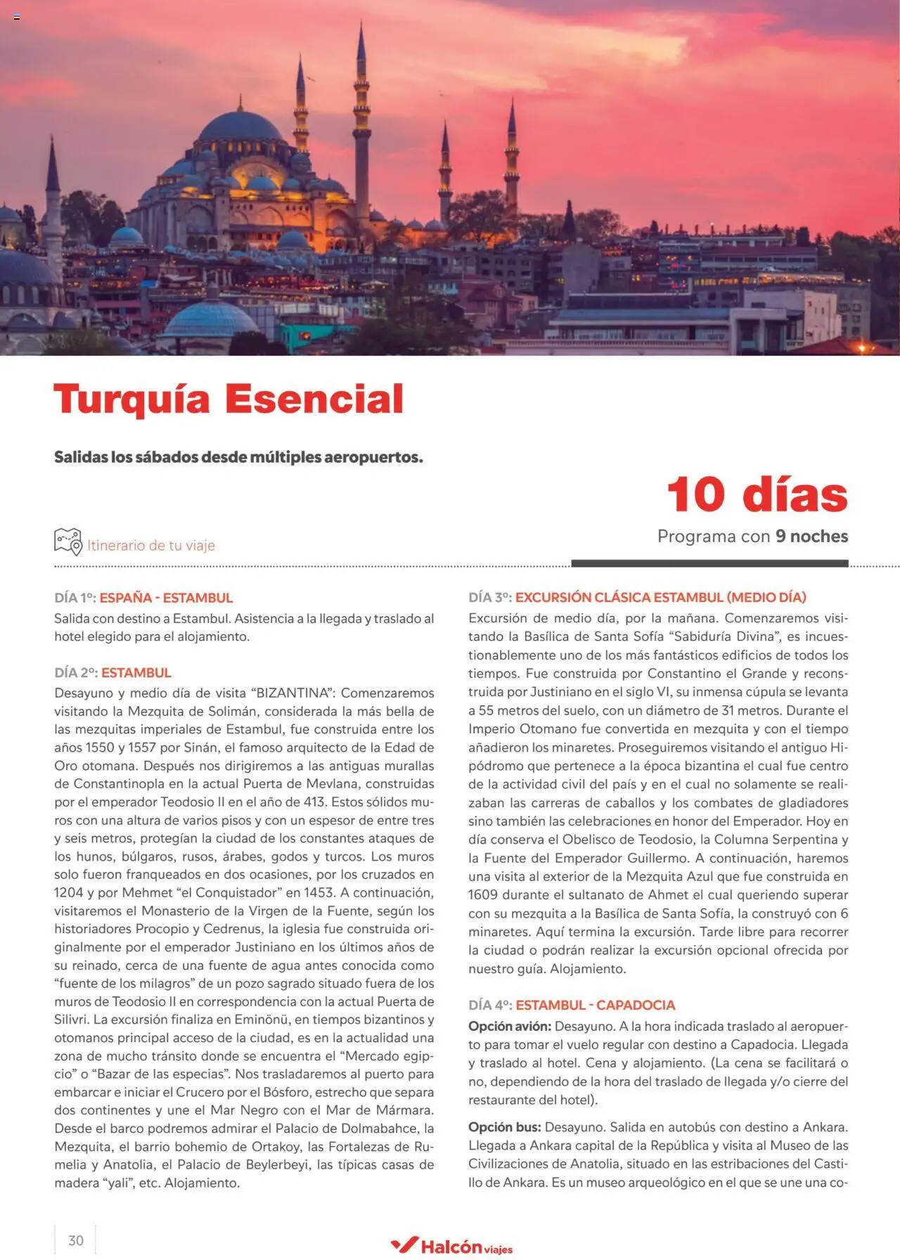 Halcón Viajes Turquía 2024 │ válido desde el 09.05.2024 | Página: 30