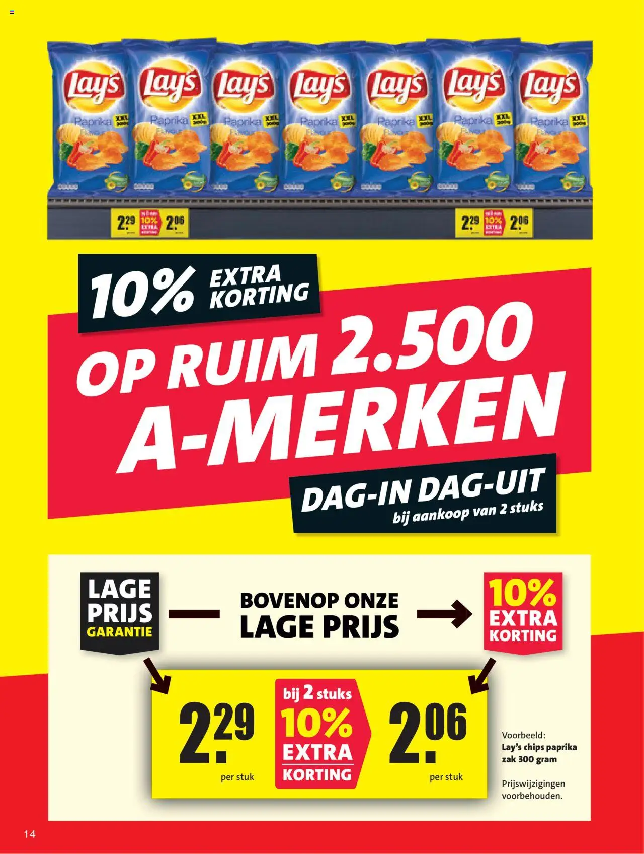  | Pagina: 14 | Producten: Chips, Zak, Kész piskótalap