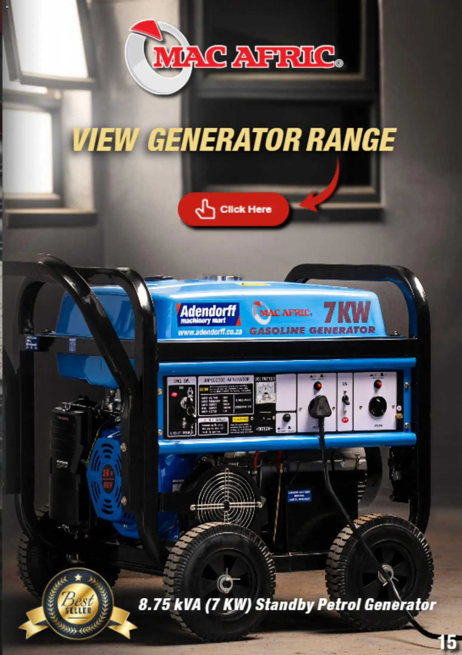 New Adendorff catalogue – valid from 01.01.2026 | Page: 17 | Products: Generator