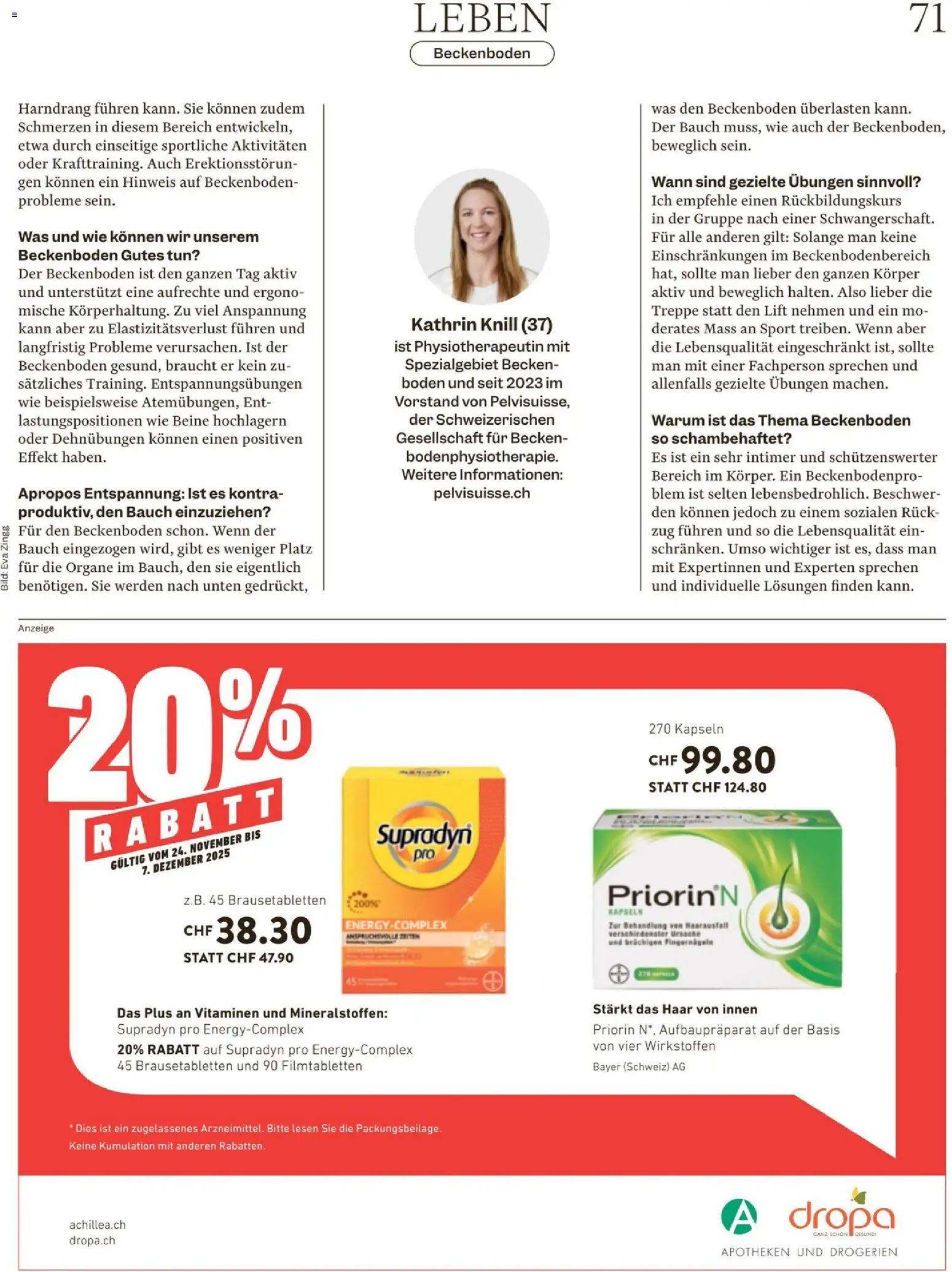 Migros Magazin – gültig ab 24.11.2025 | Seite: 71