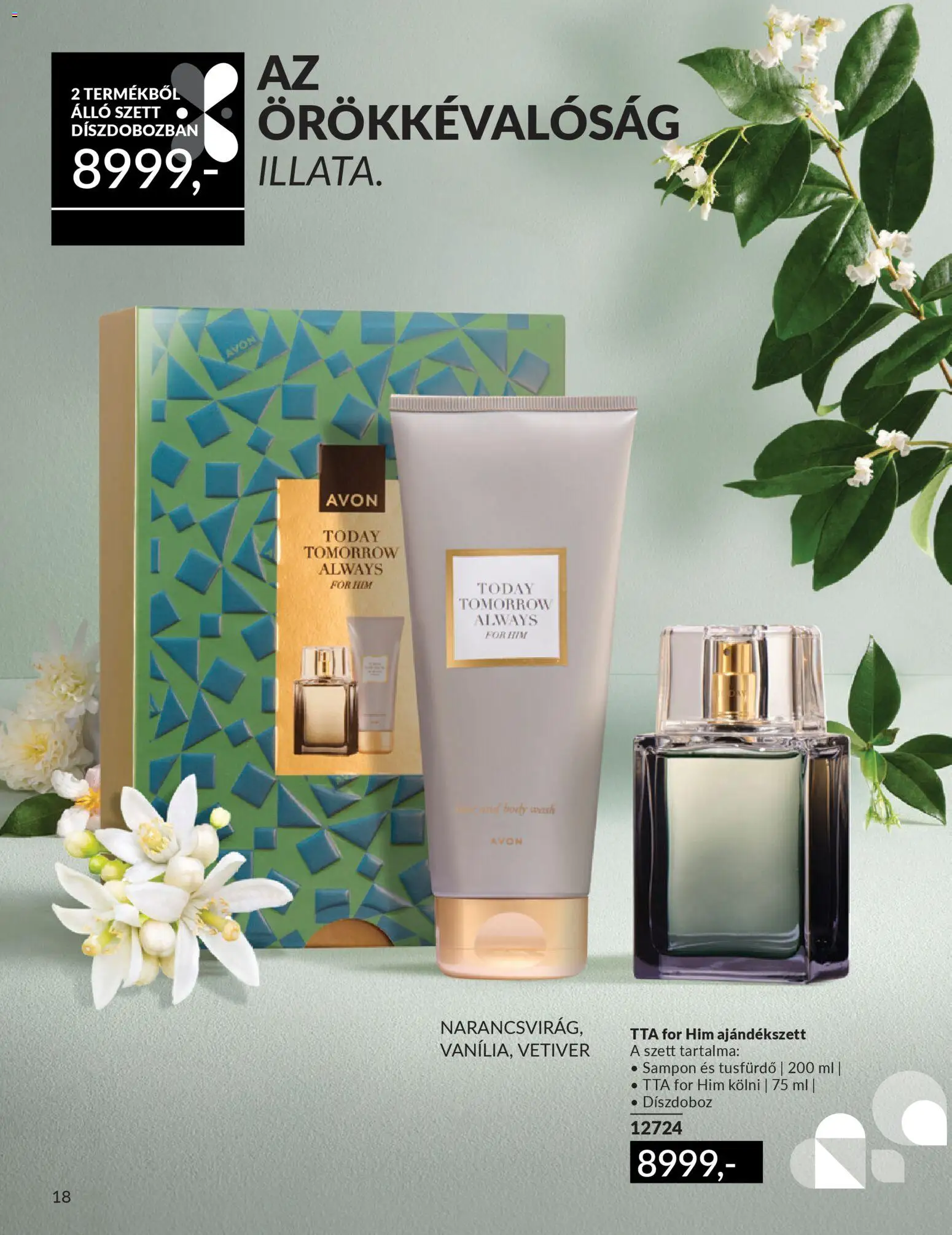 Avon akciós ujság - amely érvényes a következő dátumtól: 01.02.2026 | Oldal: 18 | Termékek: Body, Kölni, Sampon, Tusfürdő