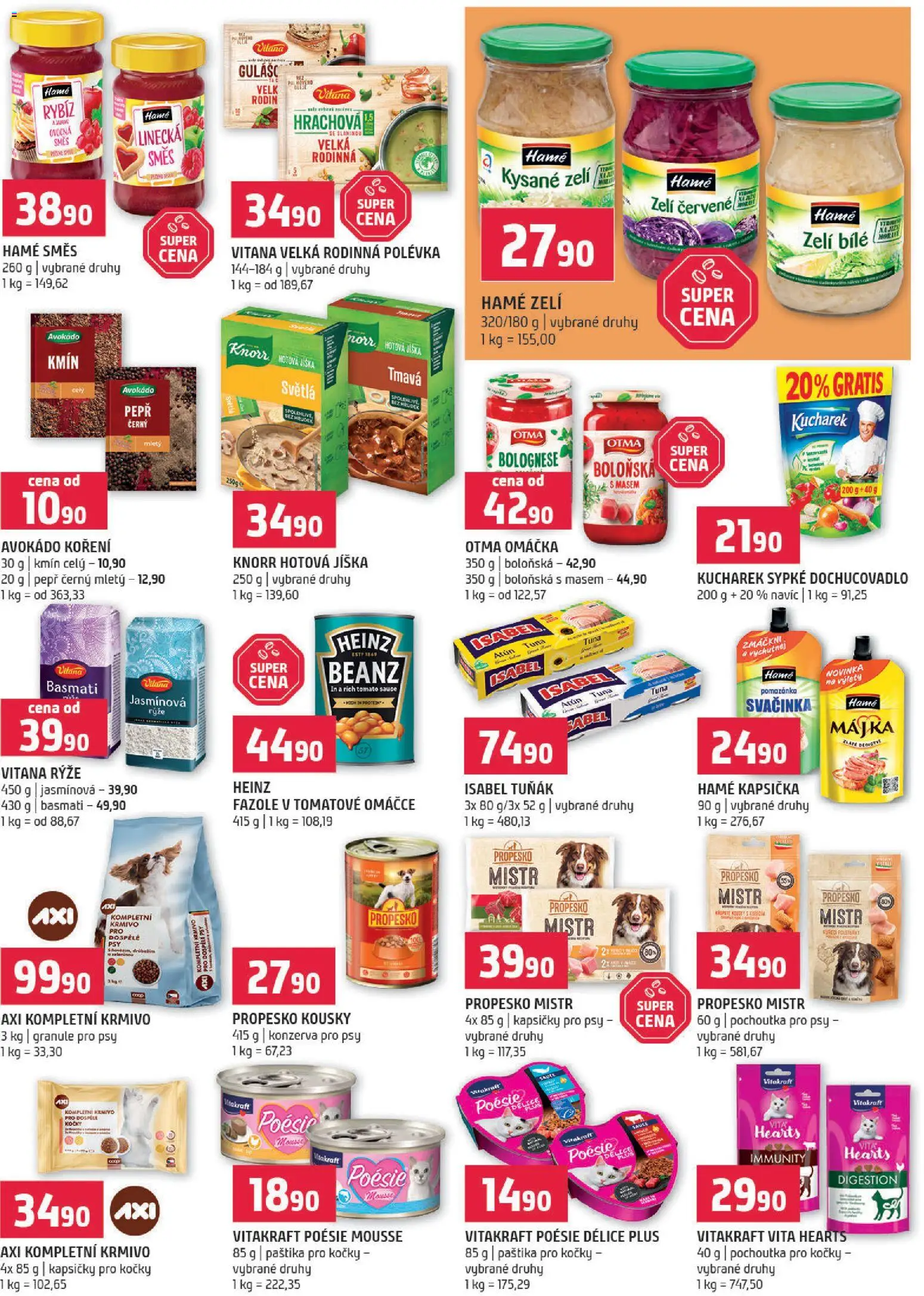 Terno leták - Blatná, Strakonice od 05.11.2025 | Strana: 11 | Produkty: Linecká směs, Granule, Basmati, Paštika