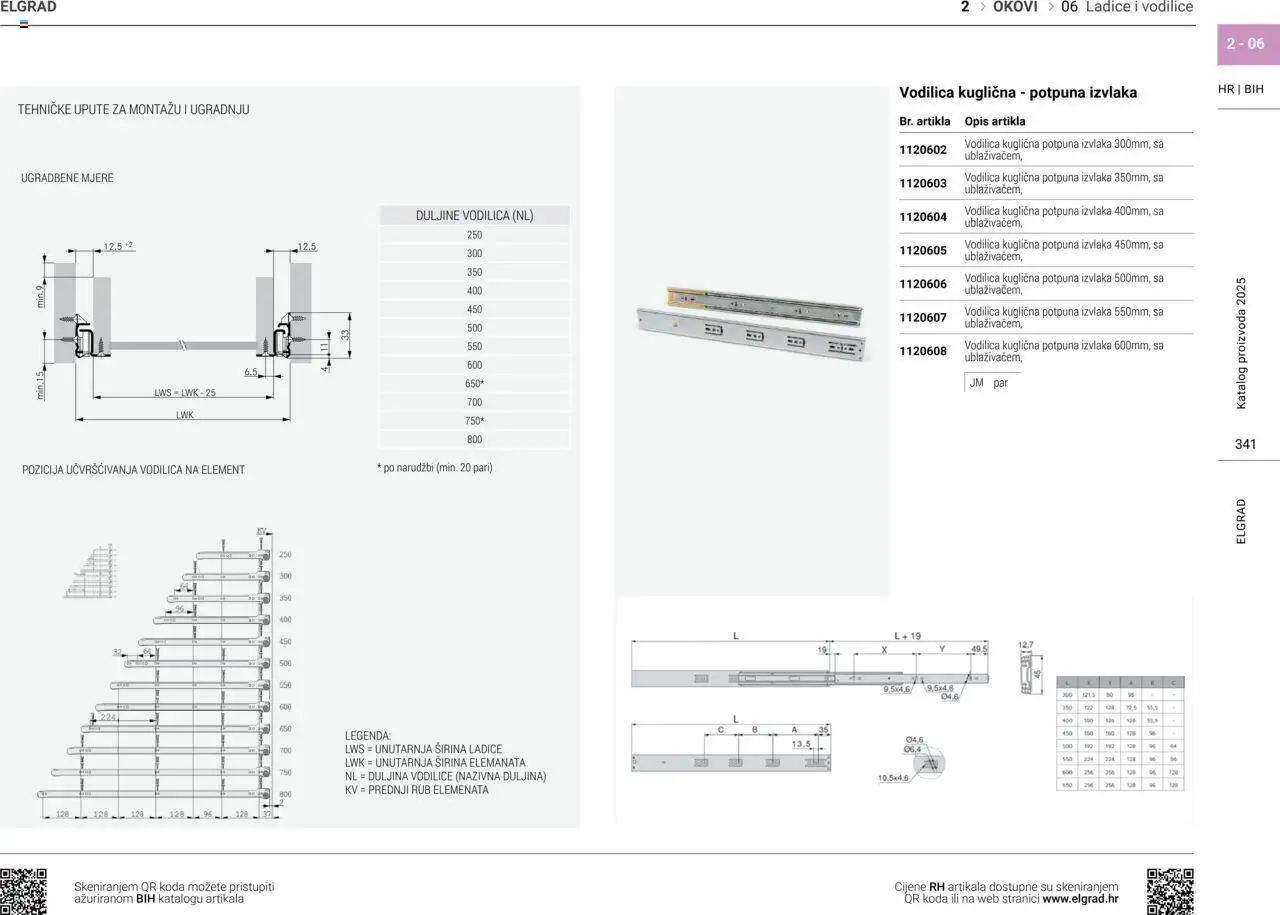 Elgrad katalog | vrijedi od 06.10.2025 | Stranica: 54 | Proizvodi: Ladice