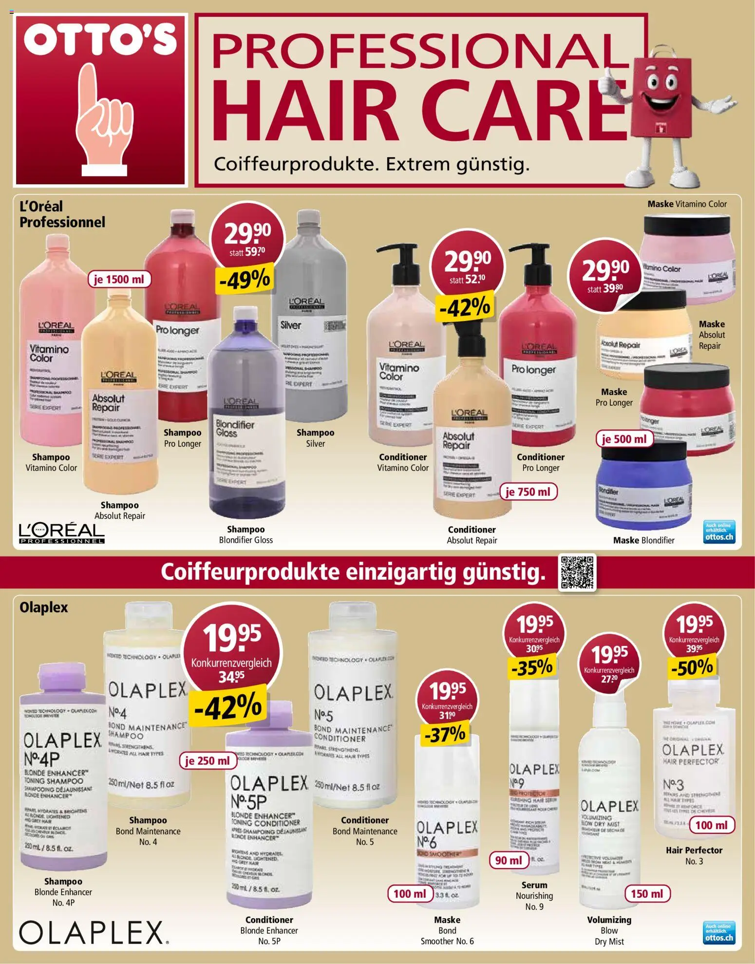 Otto's aktionen Marken Spezial – gültig ab 20.04.2026 | Seite: 8 | Produkte: Serum, Conditioner, Maske, Spiel