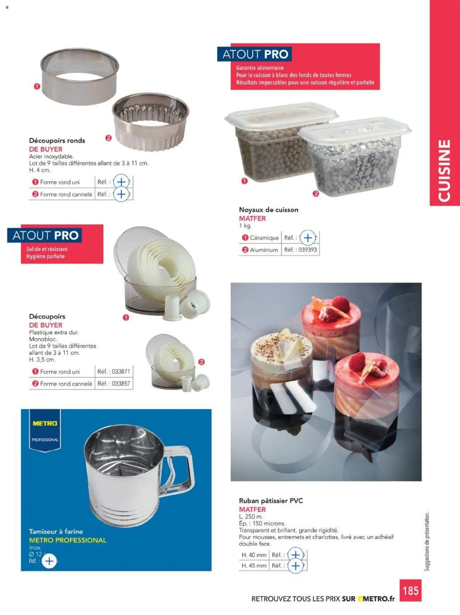 {H1} | Page: 185 | Produits: Farine, Livre