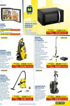 Metro katalog | vrijedi od 18.08.2025 | Stranica: 13 | Proizvodi: Usisavač, Baterije, Kärcher, Kabel