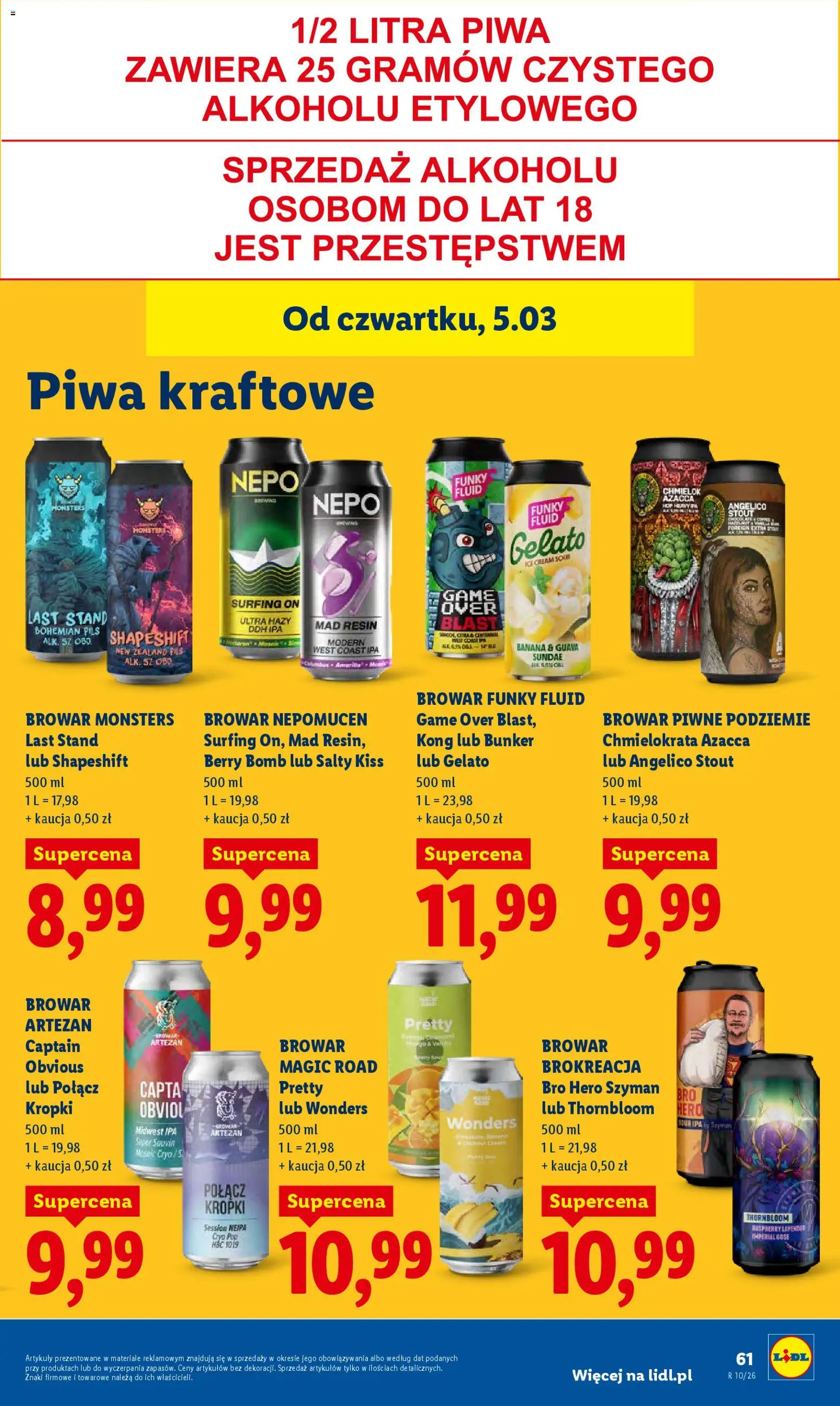 Lidl Polsko leták od 05.03.2026 | Strana: 63