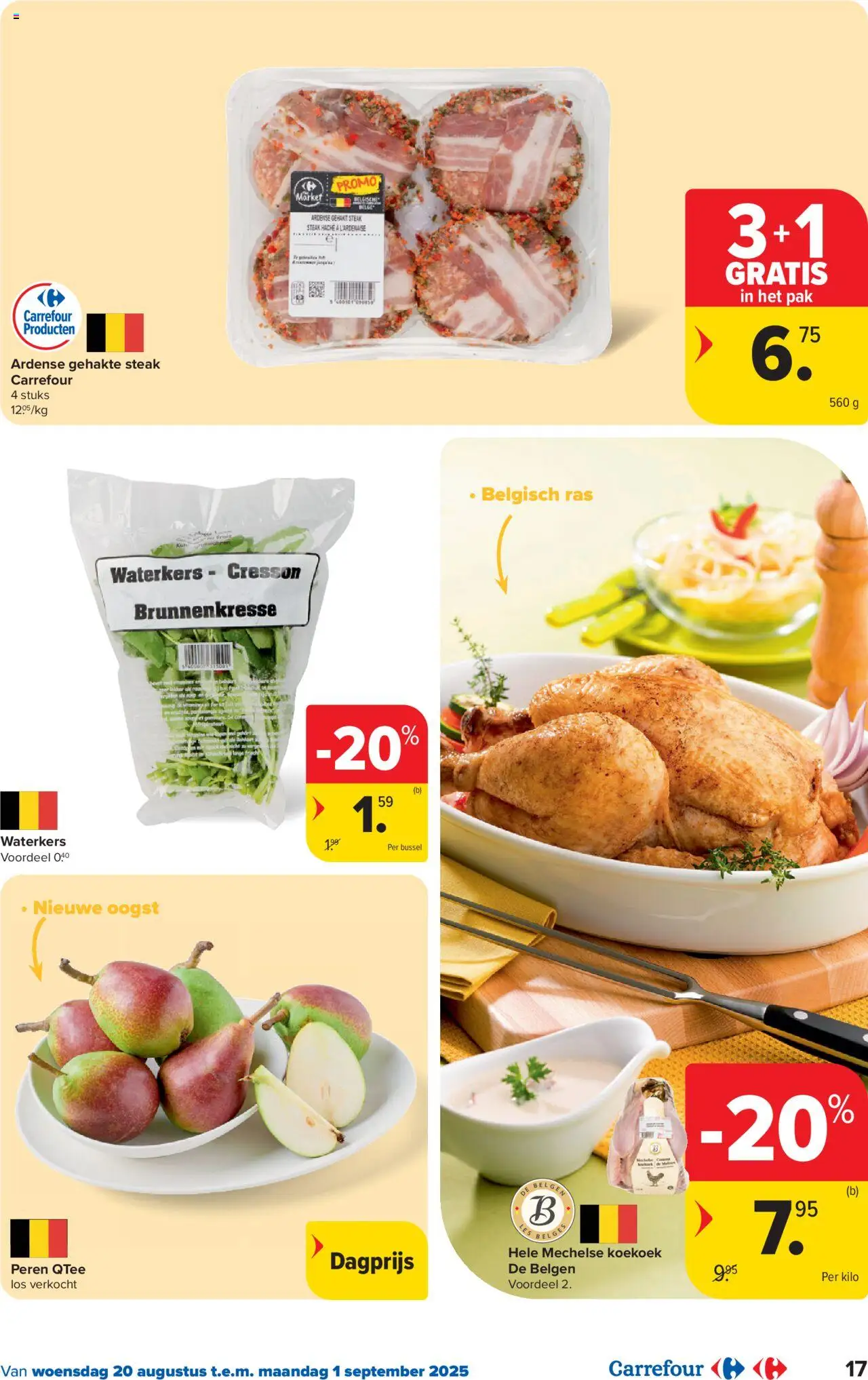  | Pagina: 17 | Producten: Steak, Gehakt