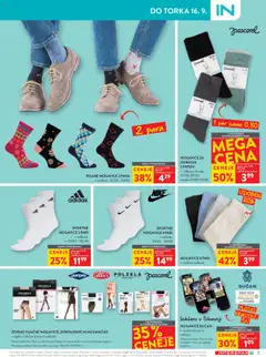 Novi Spar katalog ponudbe – veljaven od 03.09.2025 | Stran: 5 | Izdelki: Športne nogavice, Nogavice