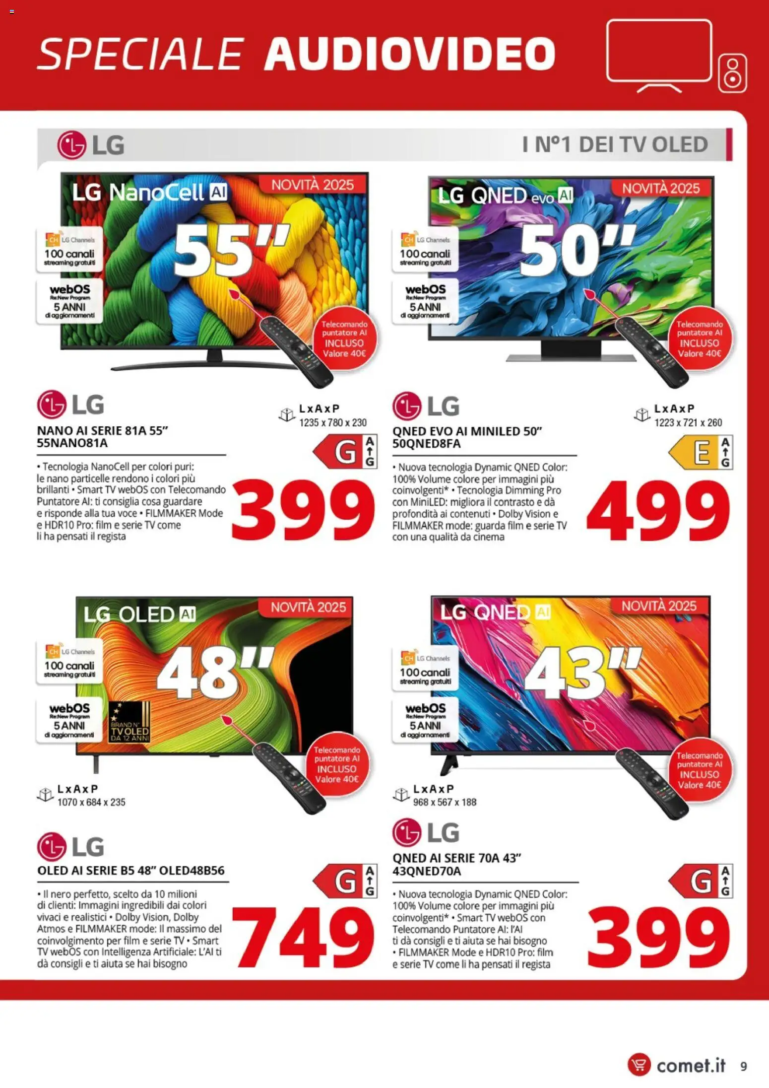 Volantino Comet del 31.10.2025 | Pagina: 9
