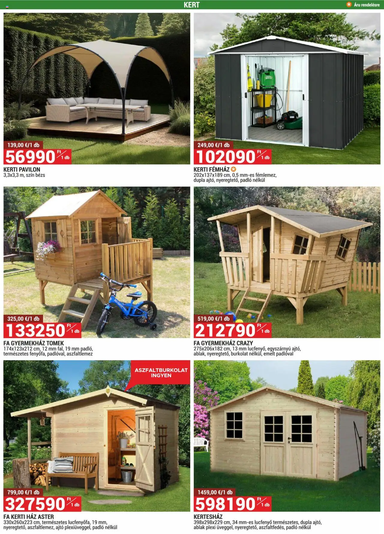 Merkury Market akciós ujság - amely érvényes a következő dátumtól: 01.06.2025 | Oldal: 23 | Termékek: Ablak, Pavilon, Kerti pavilon