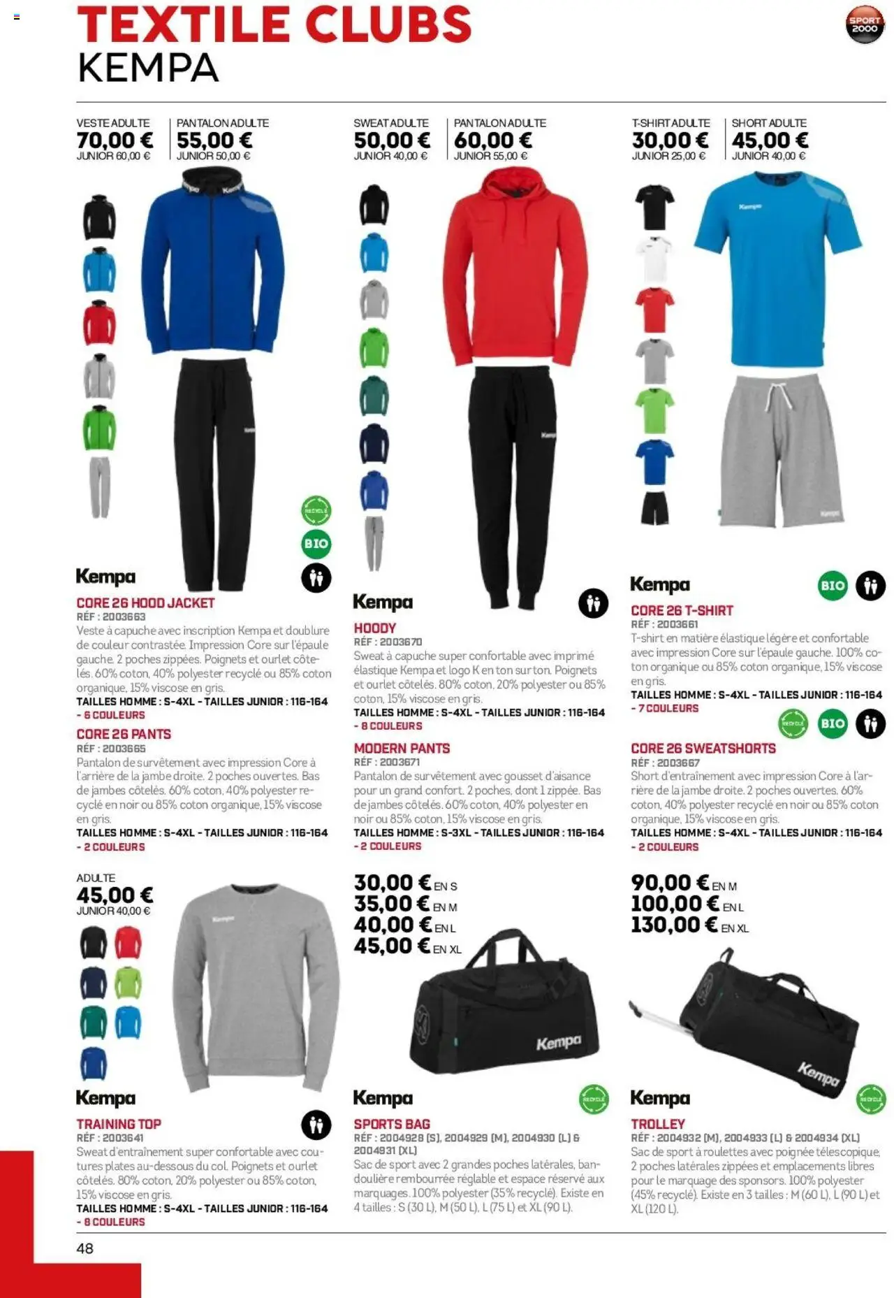 {H1} | Page: 48 | Produits: Sac, Coton, Sweat à capuche, Veste