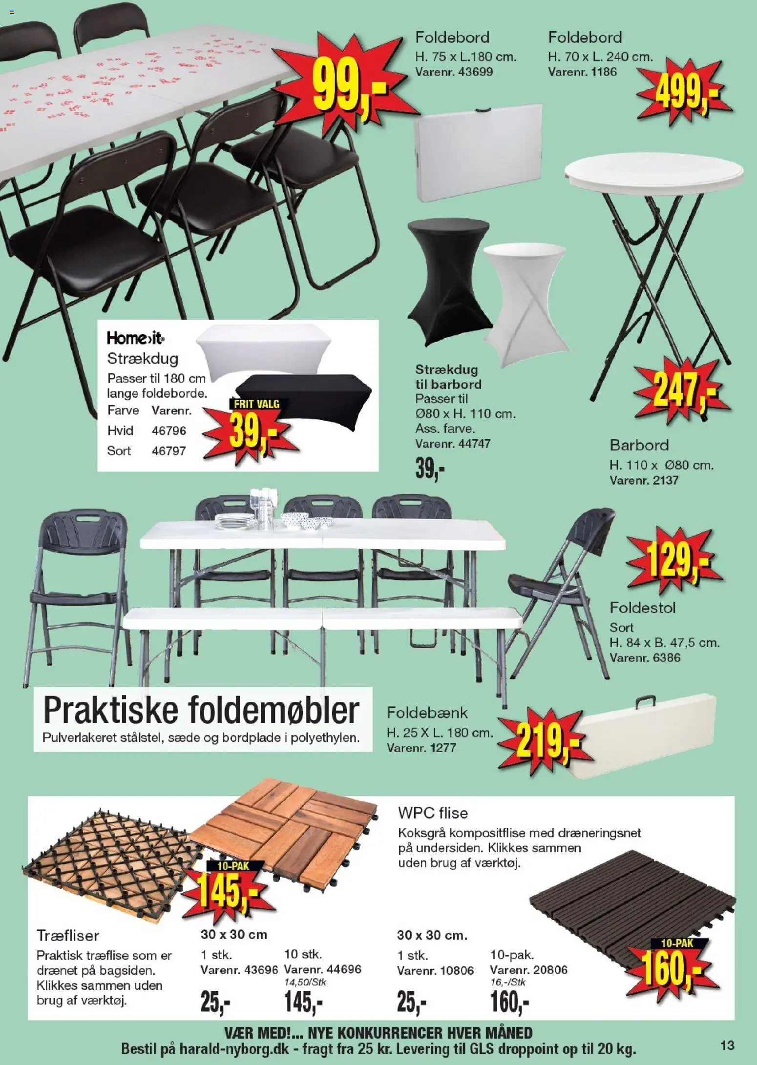 Harald Nyborg tilbudsavis – gyldig fra 23.04.2026 | Side: 87 | Produkter: Søm, Barbord