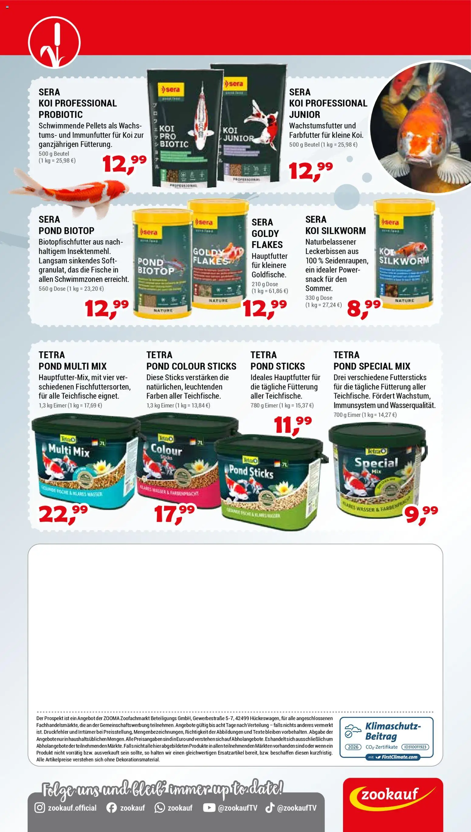 zookauf Prospekt 	 – gültig ab 28.03.2026 | Seite: 12 | Produkte: Wasser