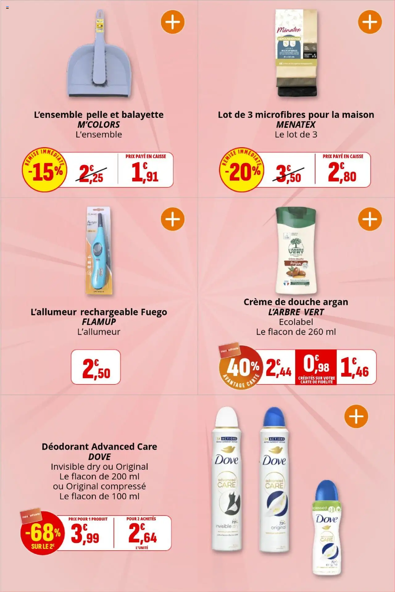 {H1} | Page: 43 | Produits: Déodorant, Douche, Crème