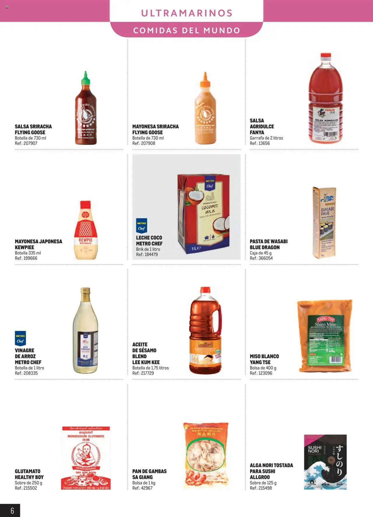 Makro - Despensa Península │ válido desde el 04.03.2025 | Página: 6 | Productos: Aceite, Pan, Arroz, Caja