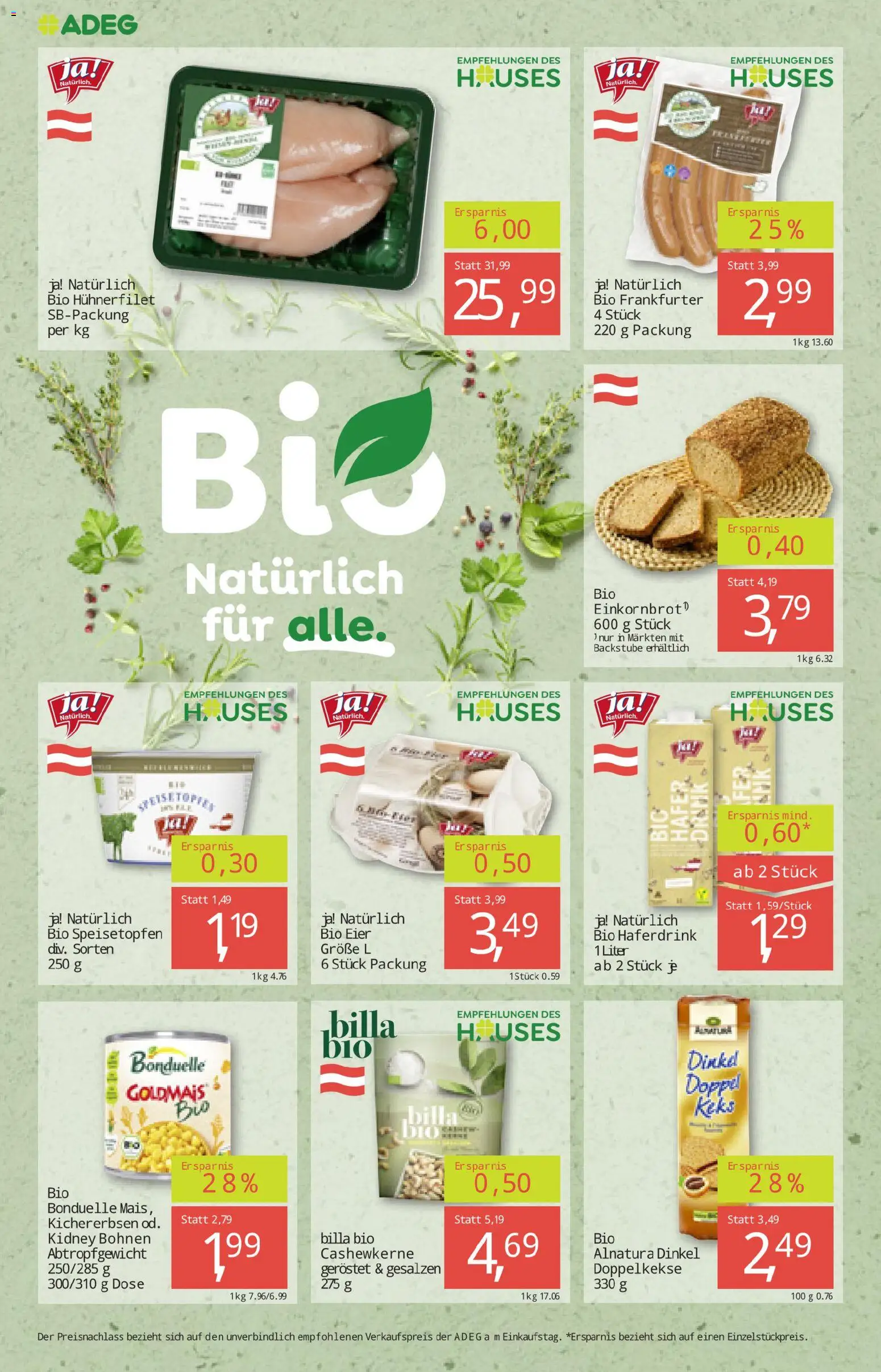 ADEG Flugblatt gültig ab 06.11.2025 | Seite: 6 | Produkte: Eier