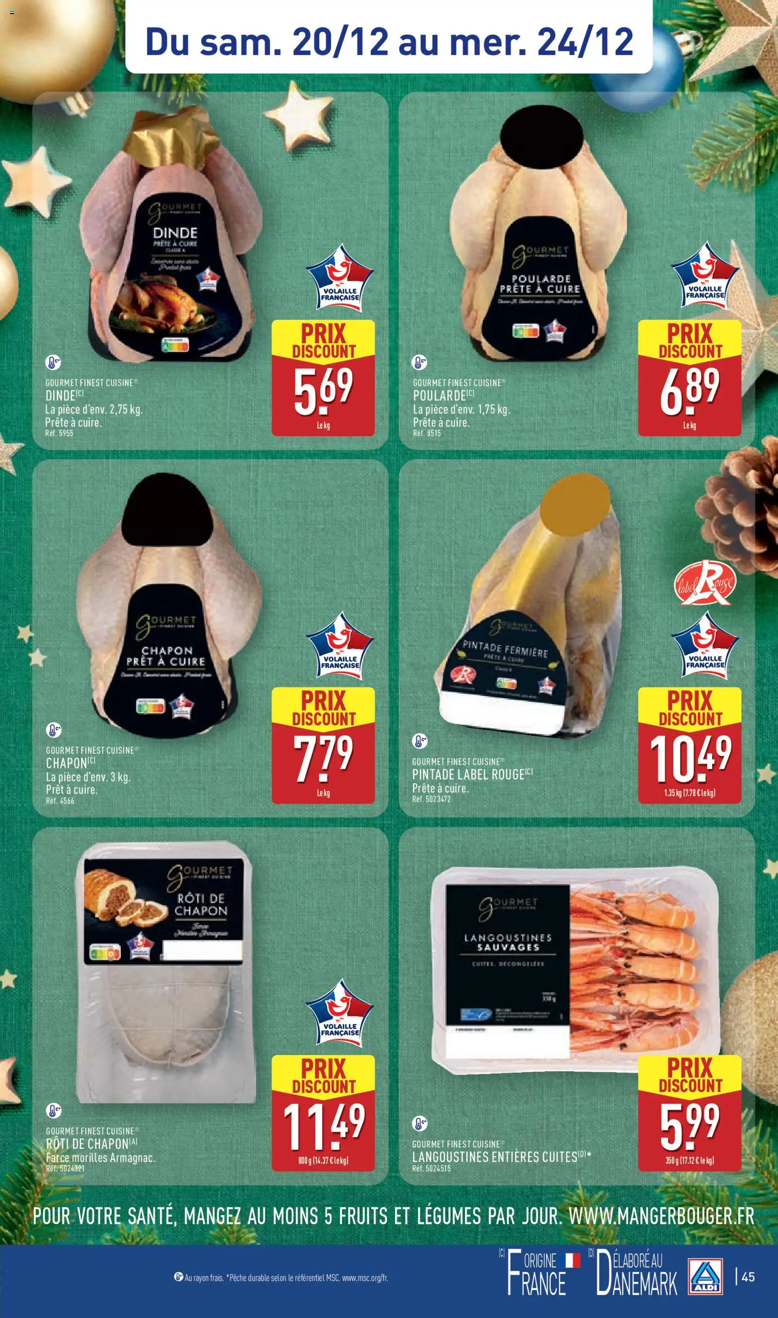 {H1} | Page: 48 | Produits: Pêche, Chapon, Volaille, Pintade