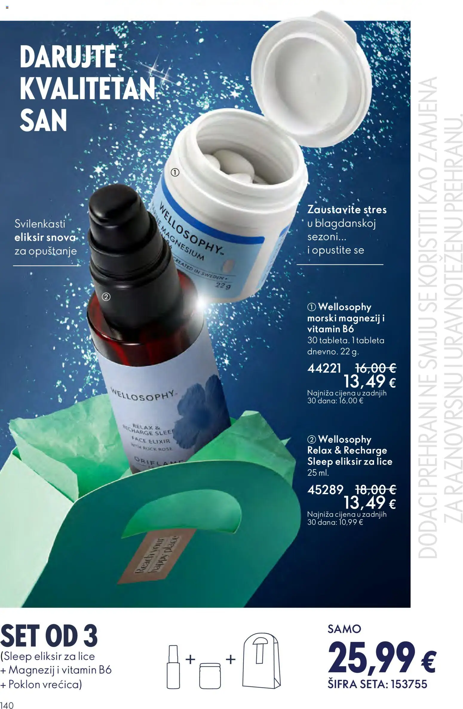 Oriflame katalog | vrijedi od 29.10.2025 | Stranica: 140 | Proizvodi: Poklon vrećica, Tableta