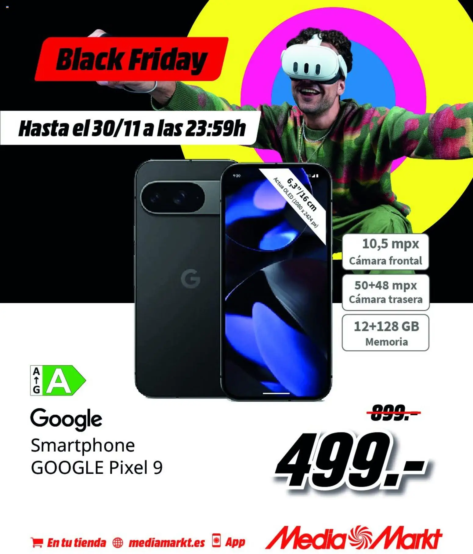 Media Markt Black Friday │ válido desde el 24.11.2025 | Página: 6 | Productos: Smartphone, Cámara