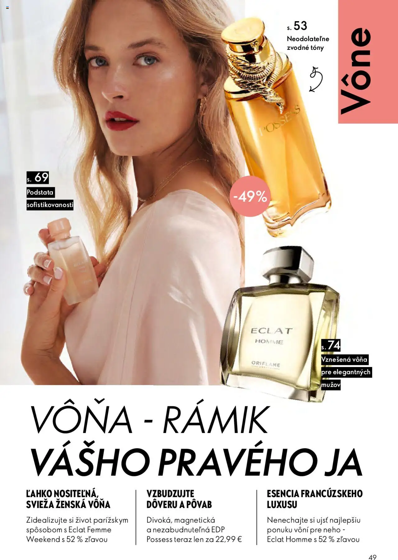 Nové Oriflame akcie – leták je platný od 22.10.2025 | Strana: 49