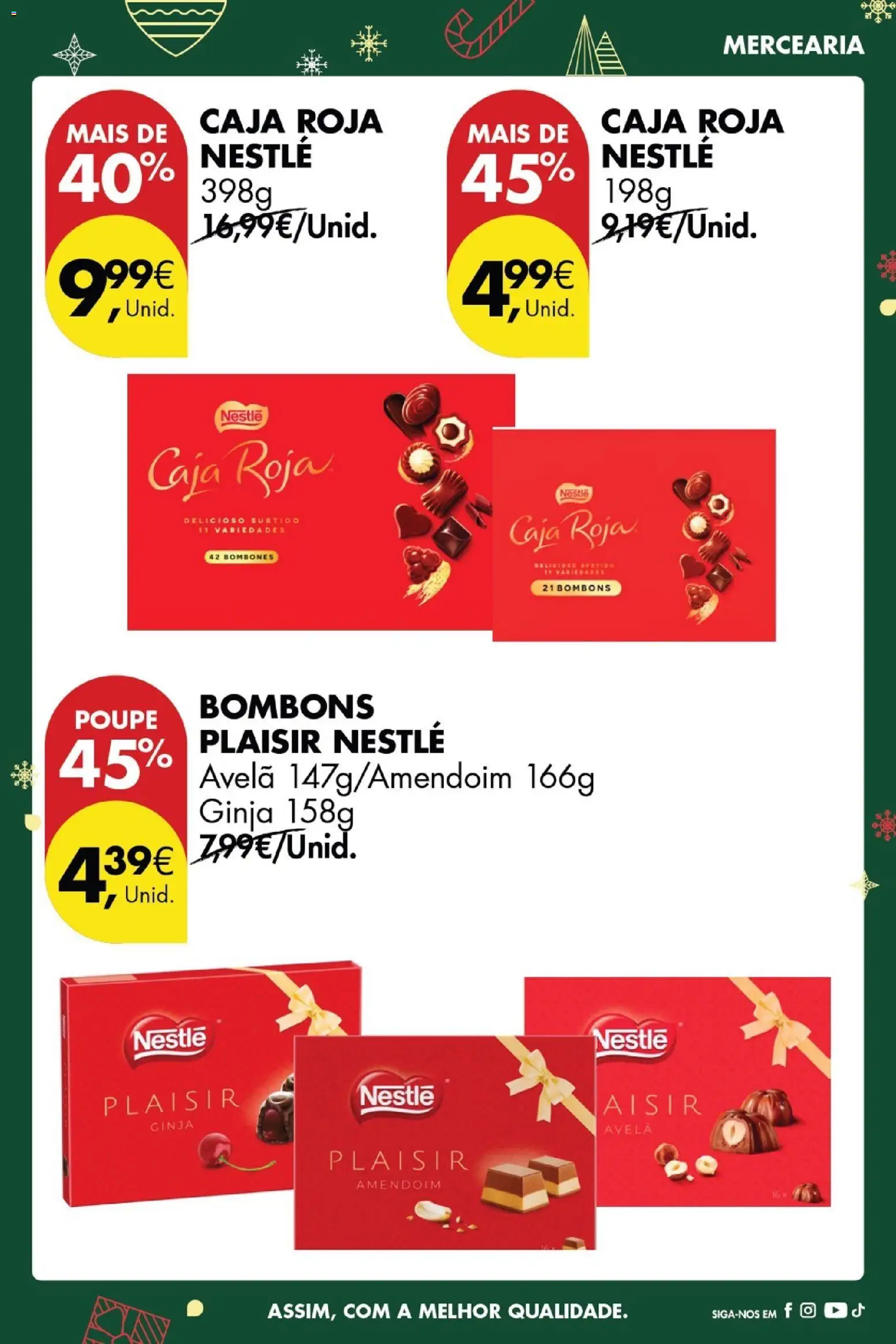 Pingo Doce Poupe este Fim de Semana │ válido de 19.12.2025 | Página: 31 | Produtos: Chocolates, Nestlé