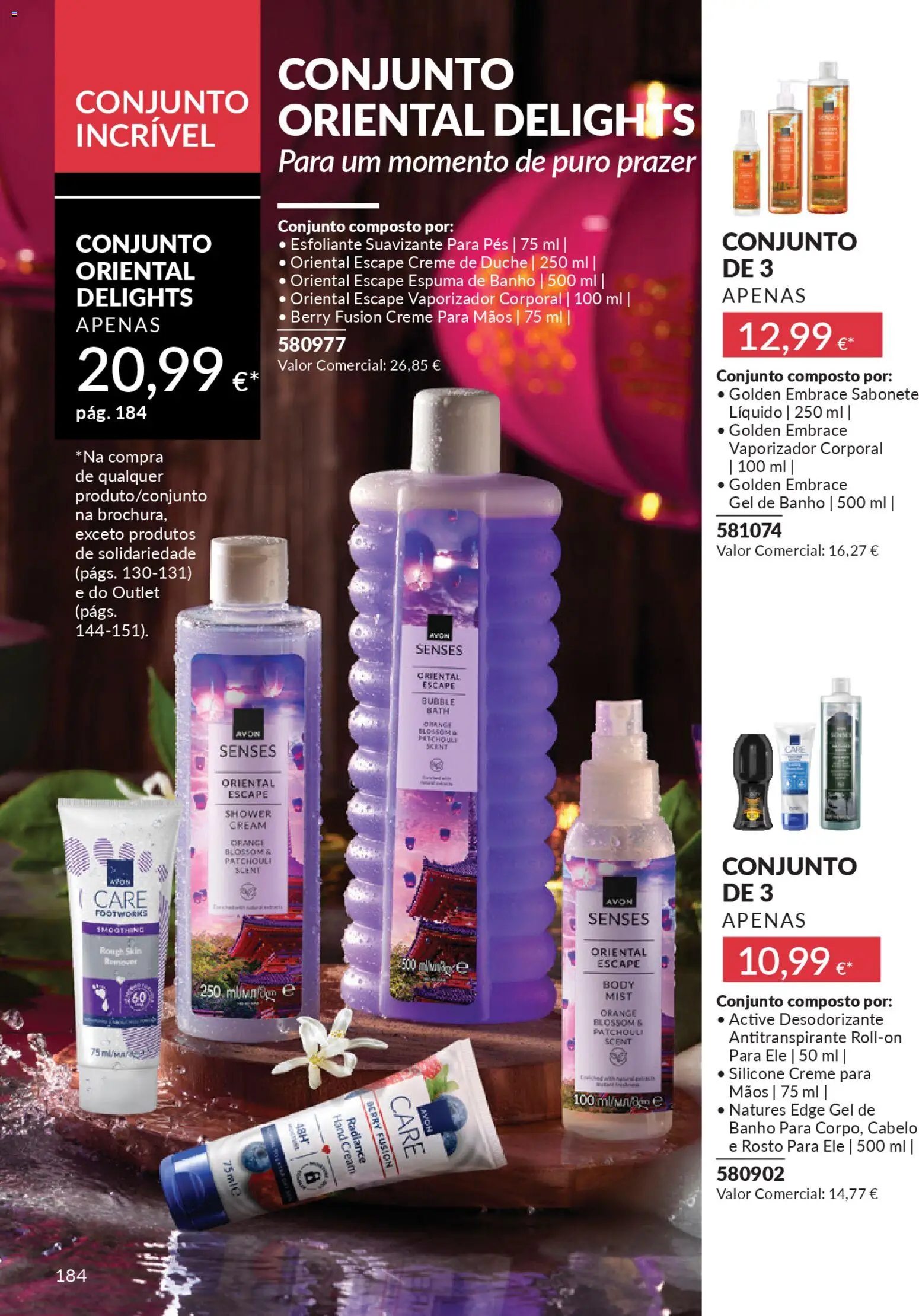 Catálogo Avon Campanha 1 │ válido de 01.01.2026 | Página: 184 | Produtos: Gel de banho, Espuma de banho, Antitranspirante, Banho