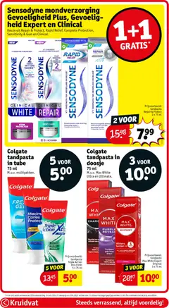 Colgate tandpasta in tube, 75 ml M.u.v. multipakken. - Voorbeeld van een folder van Kruidvat, geldig van 17.02.2026 | Pagina: 40