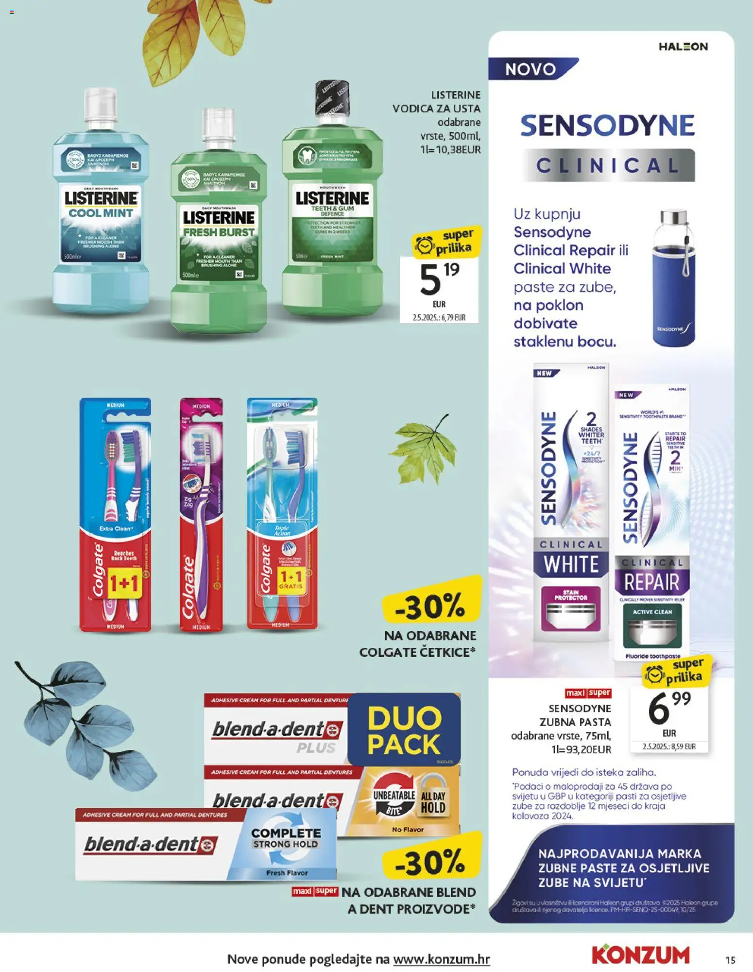 Konzum HR akciós ujság - amely érvényes a következő dátumtól: 04.11.2025 | Oldal: 15