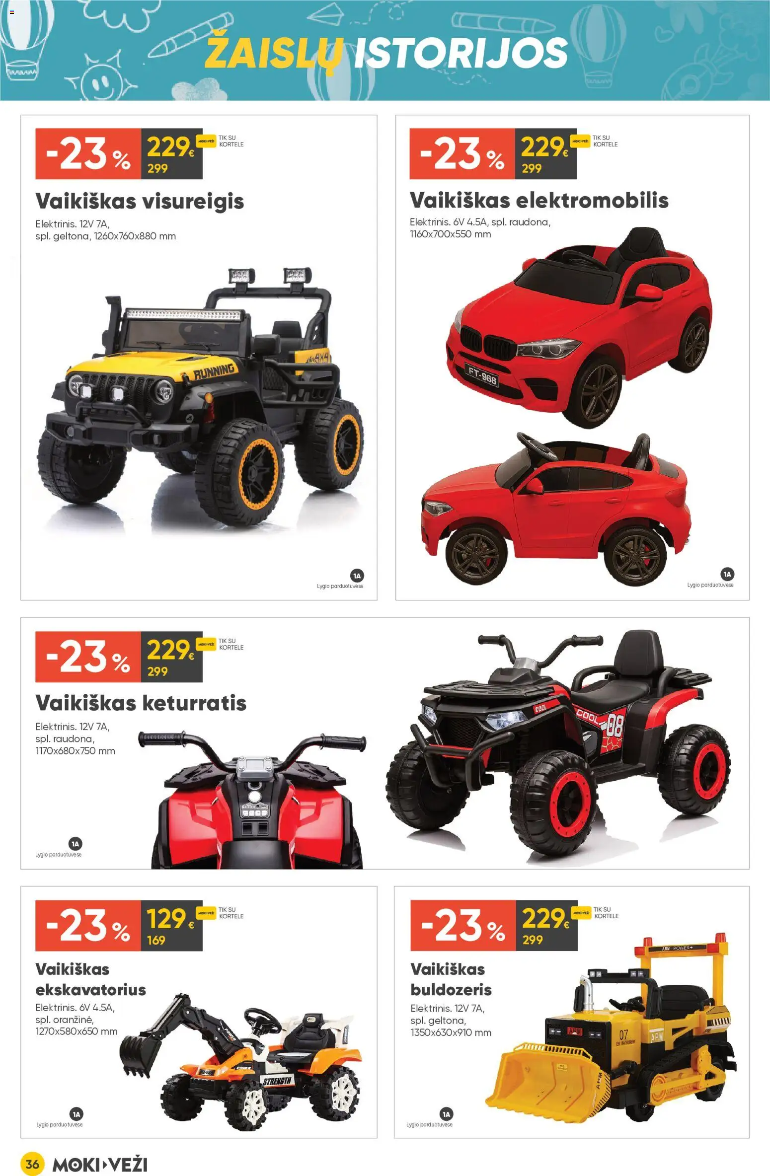 MOKI VEŽI akcijos nuo 13.11.2025 | Puslapis: 36