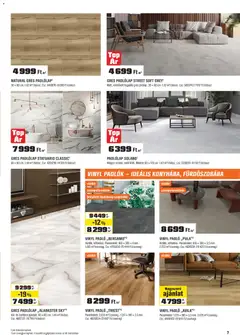 OBI Akciós újság - amely érvényes a következő dátumtól: 30.12.2025 | Oldal: 7 | Termékek: Padlólap, Gres, Vinyl padló