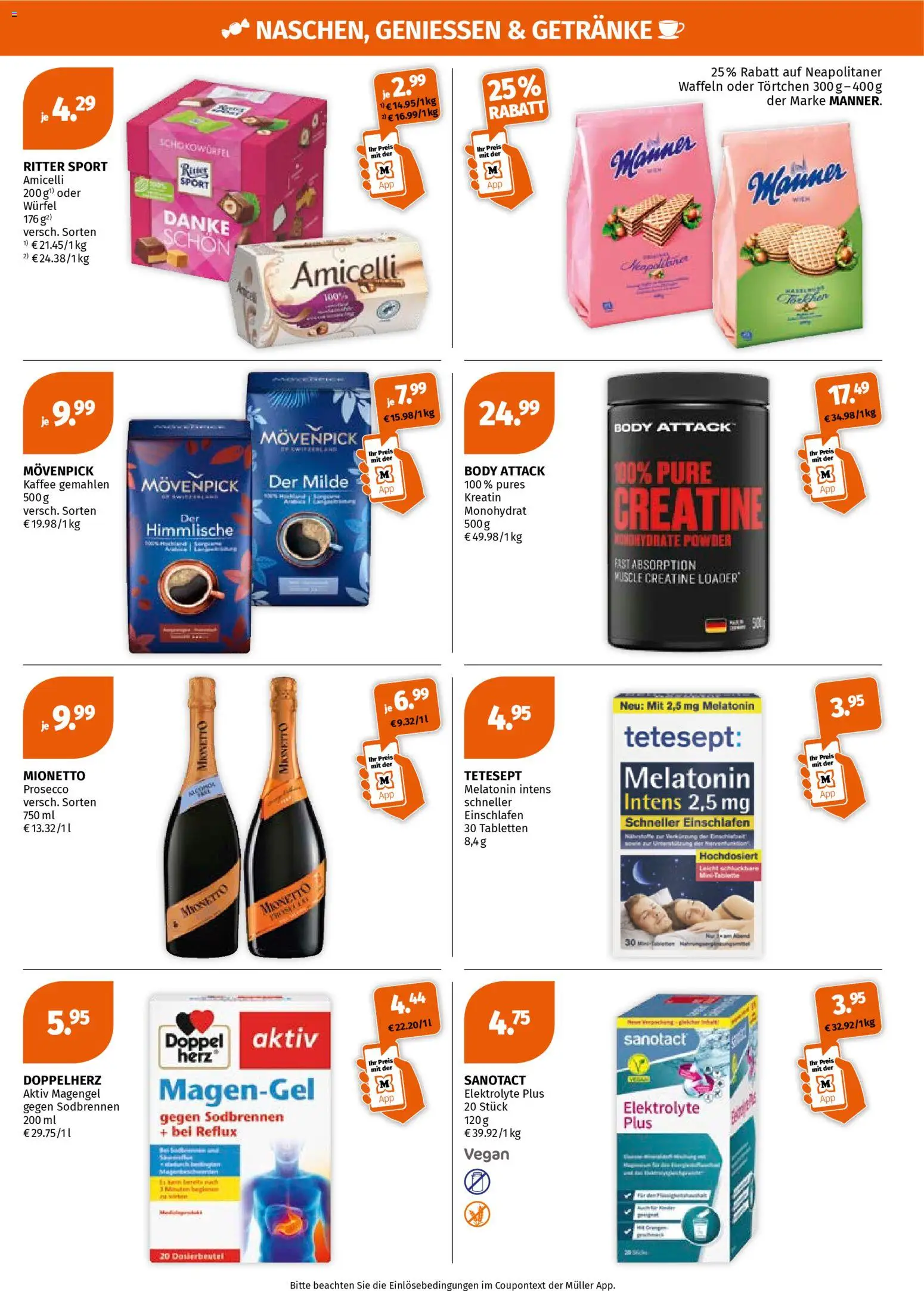Müller Prospekt 	 – gültig ab 06.04.2026 | Seite: 7 | Produkte: Kaffee, Ritter sport, Waffeln, Movenpick kaffee
