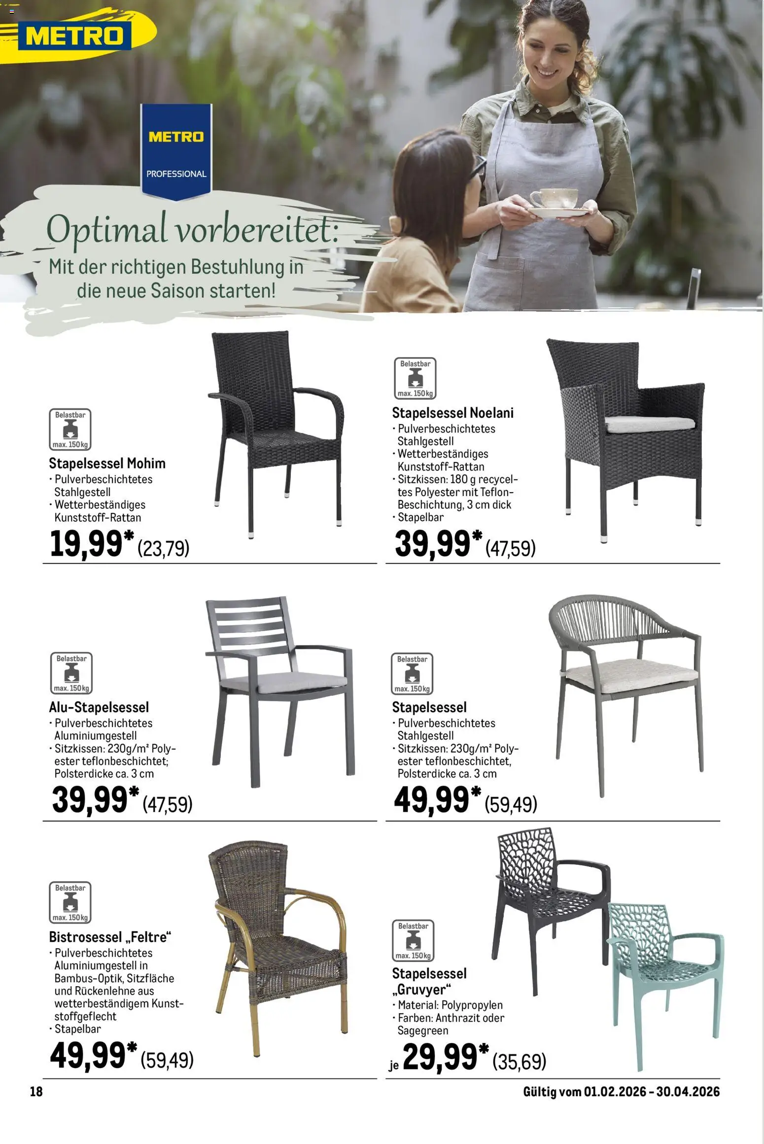 Metro Outdoor für Profis – gültig ab 01.02.2026 | Seite: 18