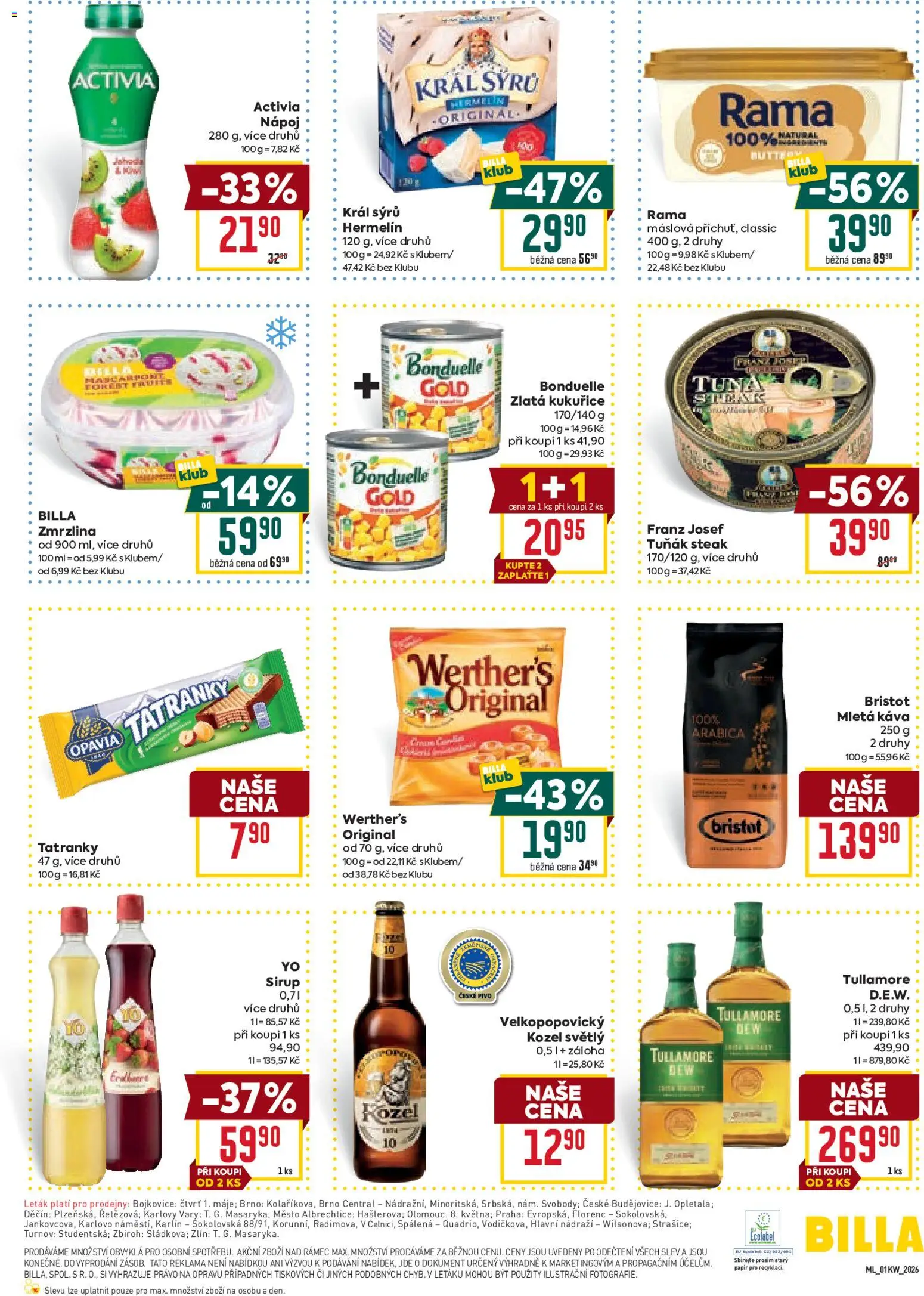 Billa Malý leták od 02.01.2026 | Strana: 3
