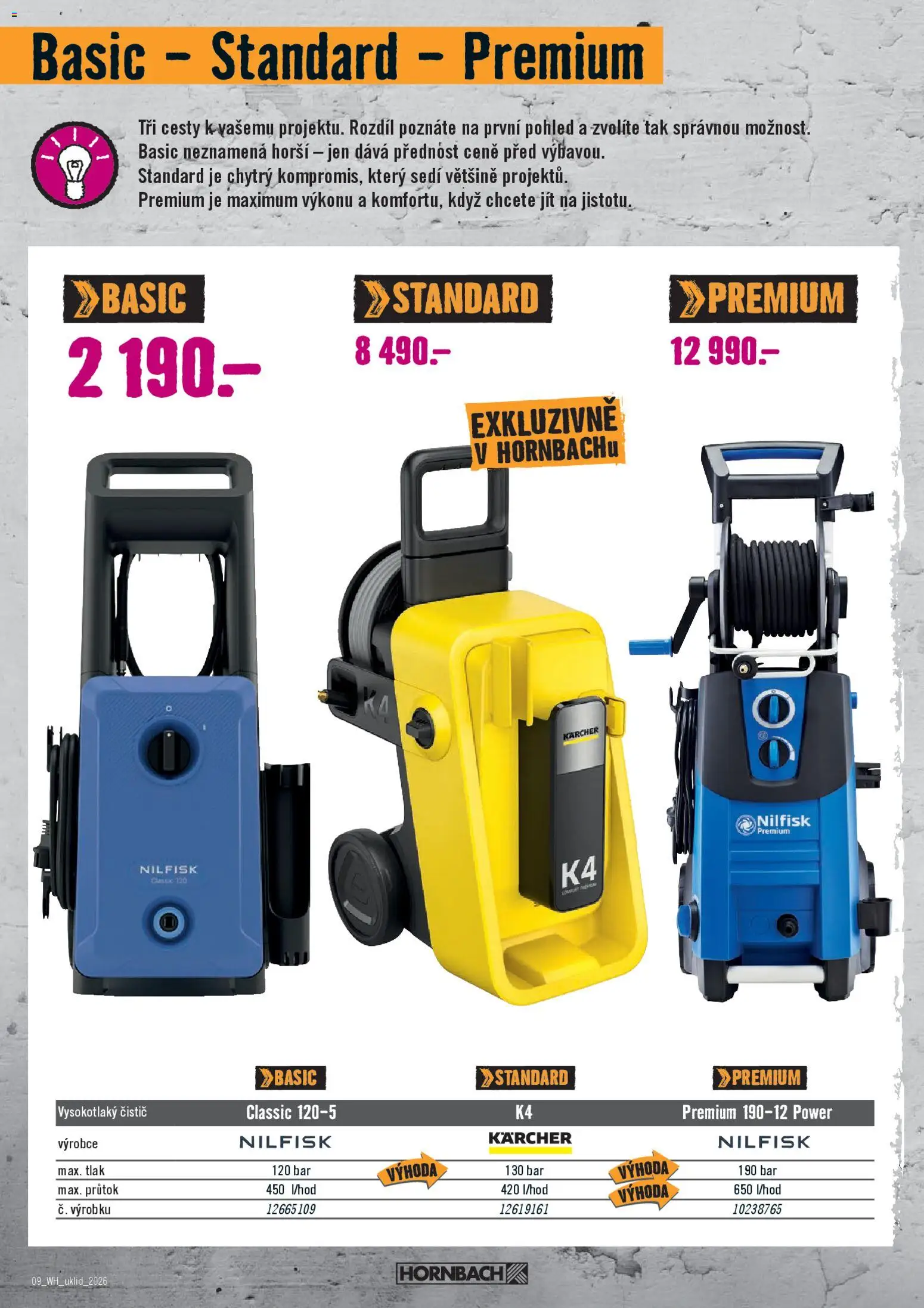 HORNBACH leták - Jarní úklid od 25.03.2026 | Strana: 9 | Produkty: Kärcher, Vysokotlaký čistič