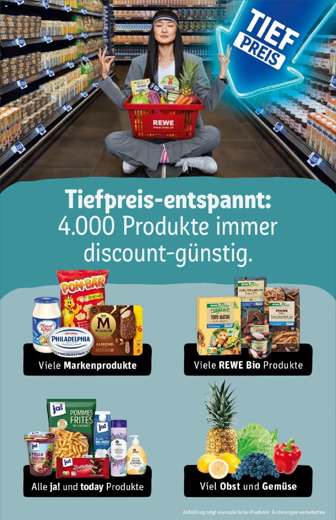 Rewe prospekt Elsterwerda	 - gültig ab dem 29.06.2025 | Seite: 20 | Produkte: Milch, Philadelphia, Gemüse, Body Lotion