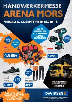 Davidsen - Håndværkermesse Arena mors gyldig fra 12.09.2025