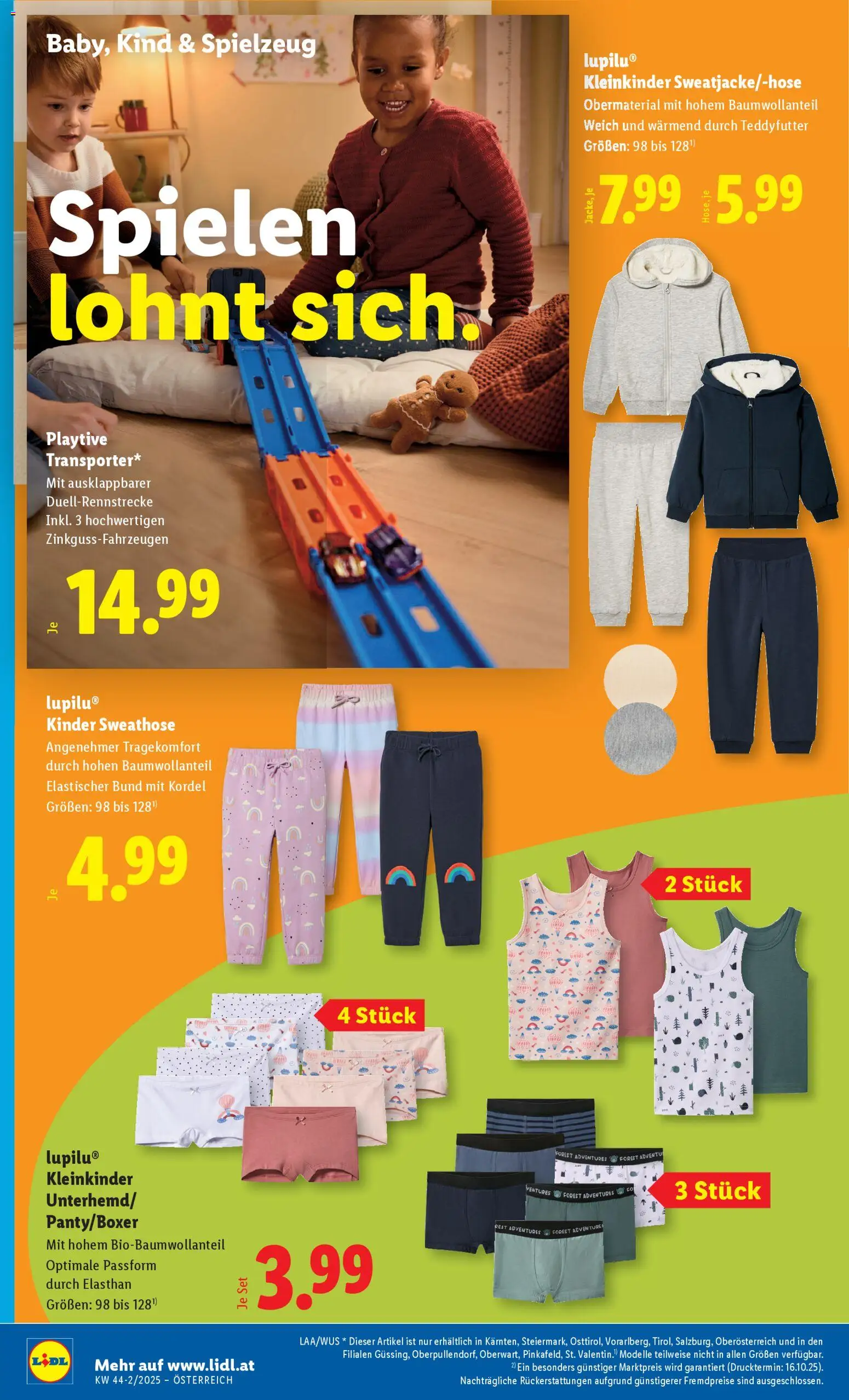 Lidl Flugblatt - Altenmarkt im Pongau, St. Johann im Pongau, Zell am See gültig ab 30.10.2025 | Seite: 22