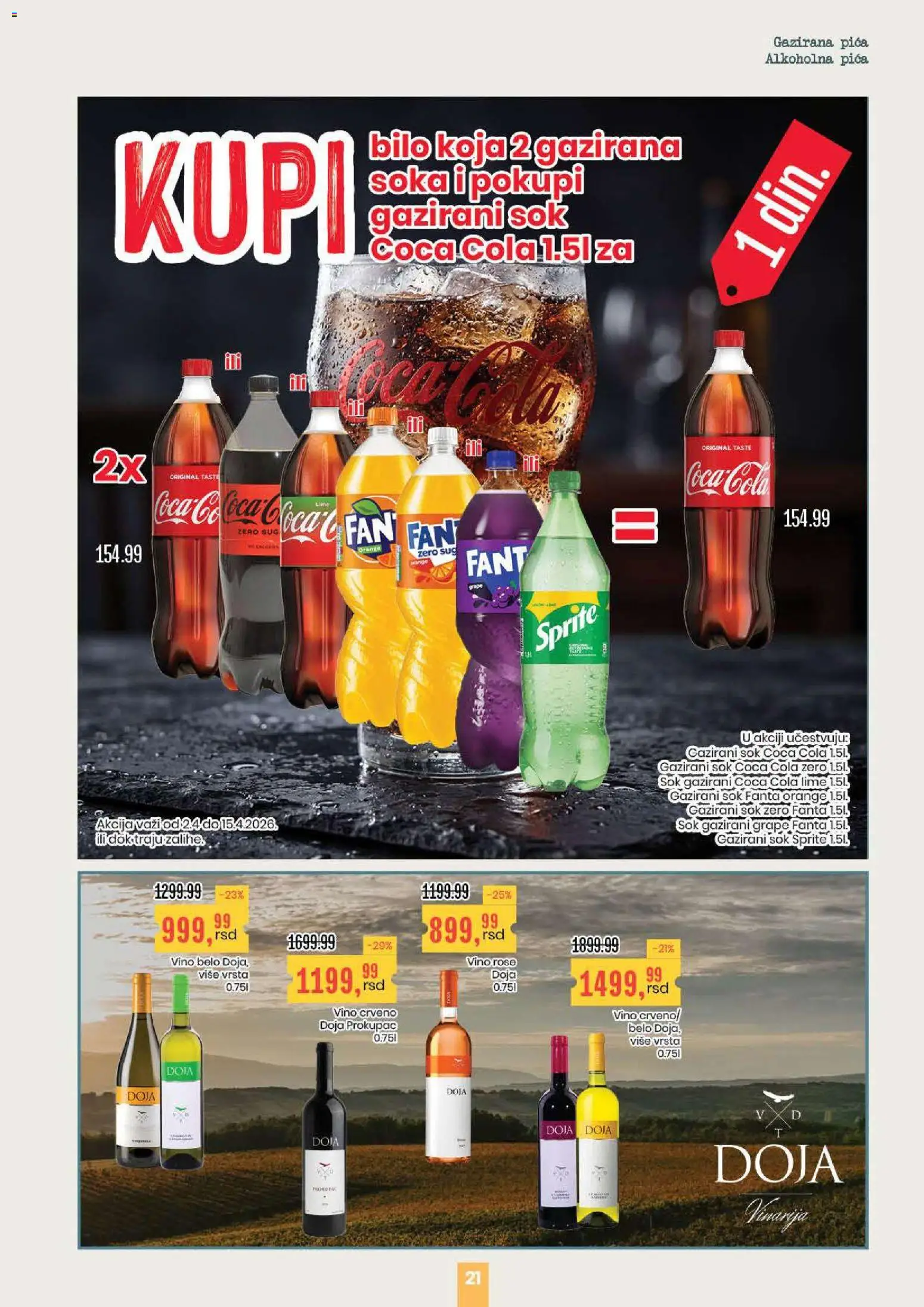 Aroma Market katalog - važi od 02.04.2026 | Strana: 21