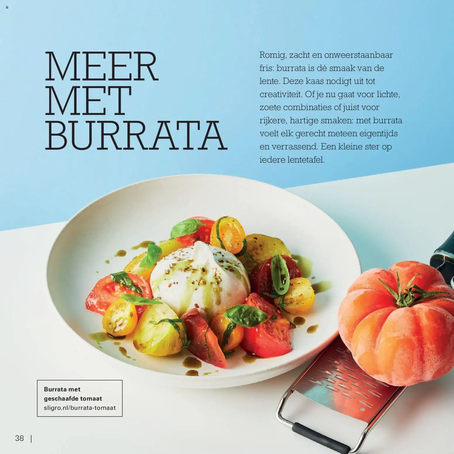 {H1} | Pagina: 38 | Producten: Tomaat, Kaas