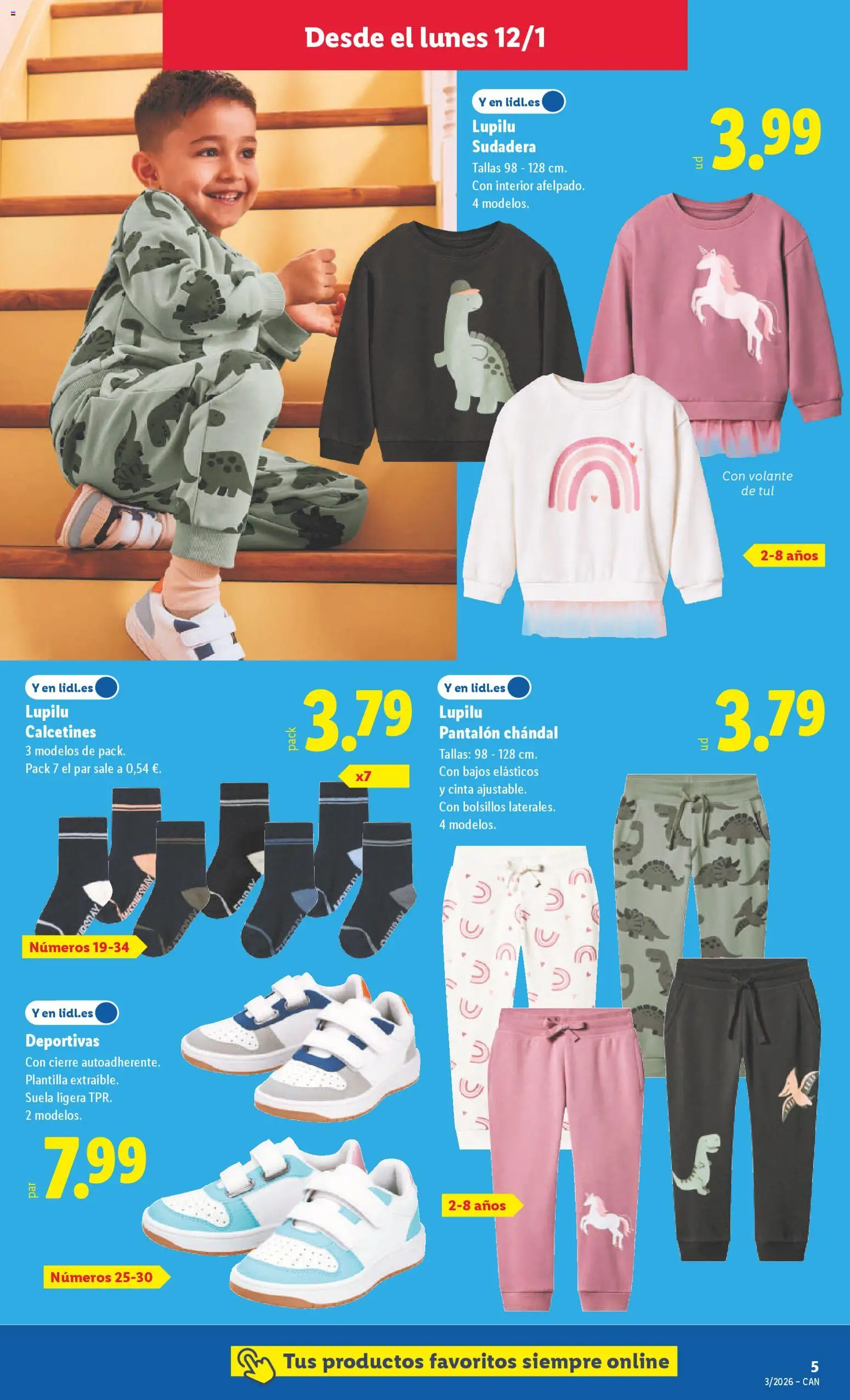 Lidl - Canarias │ válido desde el 12.01.2026 | Página: 13 | Productos: Sudadera