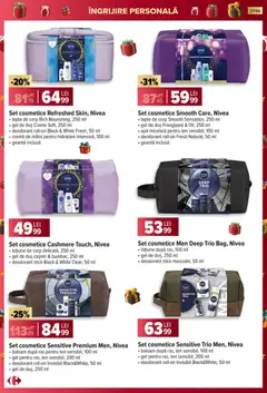 Ofertele Carrefour valabile de la 19.11.2025 | Pagină: 27 | Produse: Duș, Lapte, Apă micelară, Deodorant