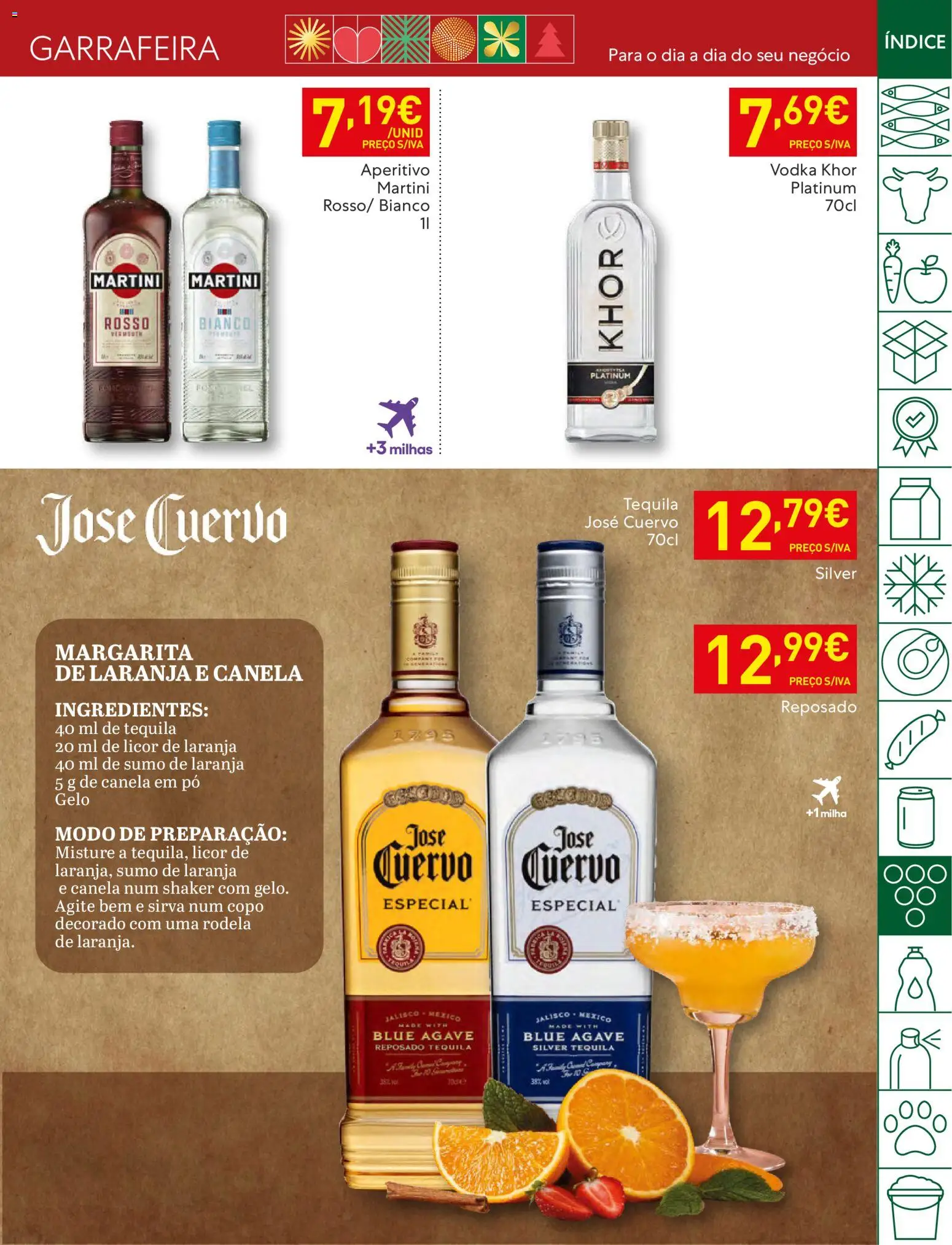 Recheio folheto │ válido de 09.12.2025 | Página: 33 | Produtos: Pó, Licor, Tequila, Vodka