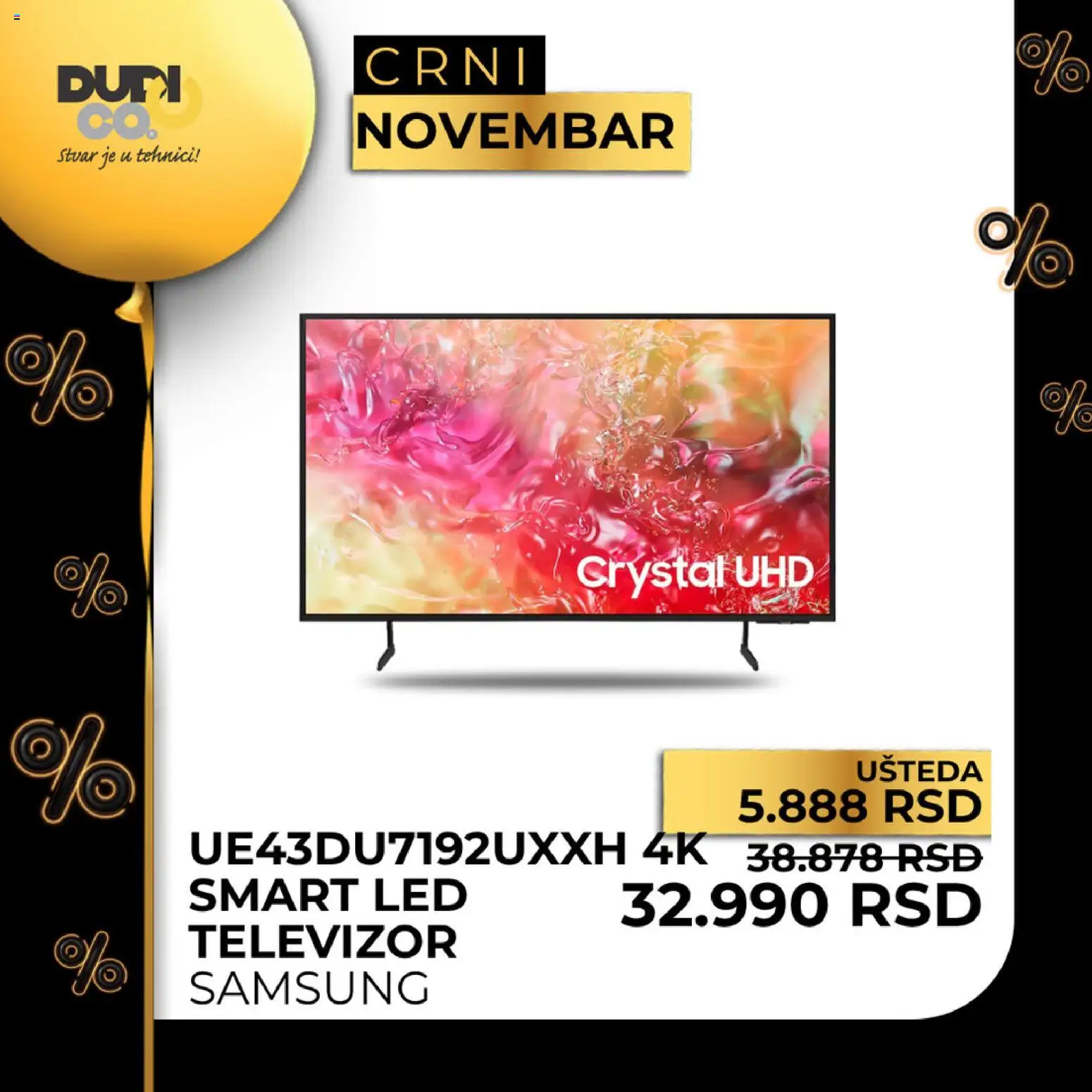 Dudi co. katalog - važi od 10.11.2025 | Strana: 41 | Proizvode: Televizor