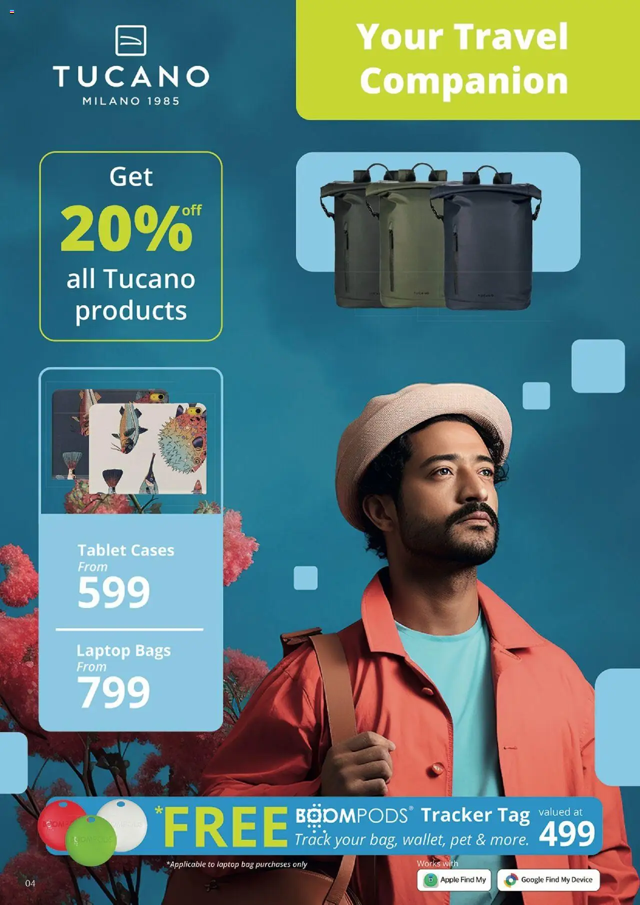 New Cellucity catalogue – valid from 09.09.2025 | Page: 4 | Products: Tablet, Bag, Laptop